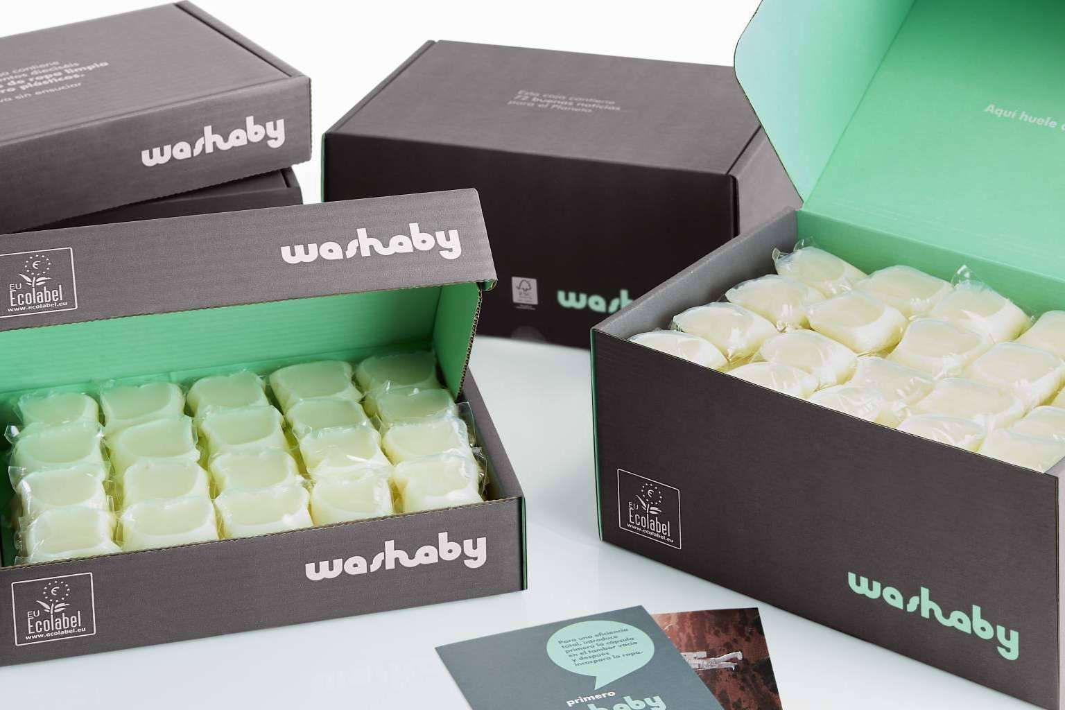 Washaby apuesta por el lavado eco con su detergente ecológico