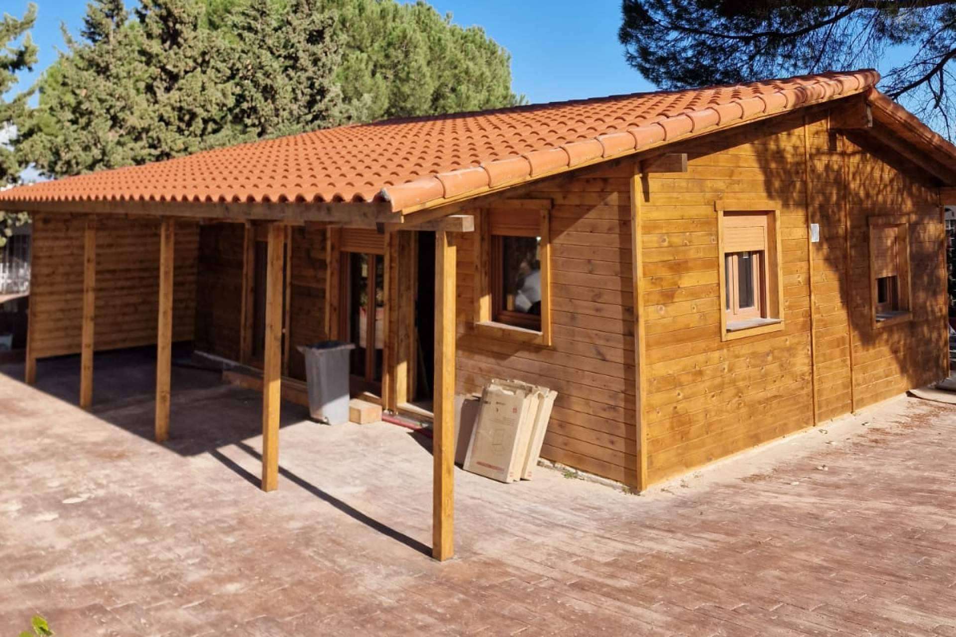 La empresa Delmader se centra en la construcción e instalación de estructuras de madera