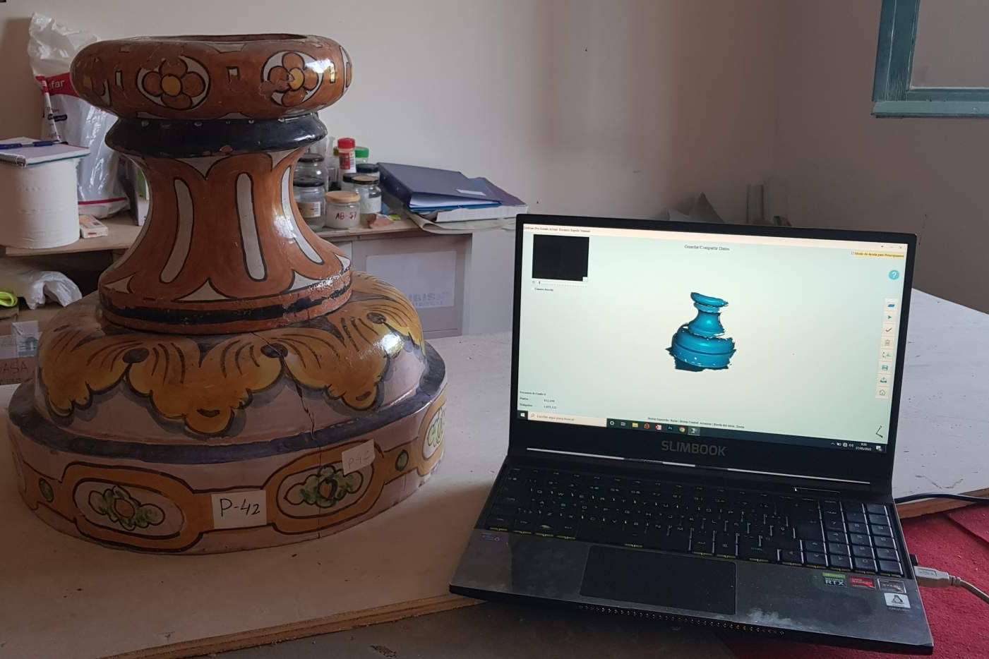 Sumiseran ofrece un servicio de escaneo y reproducciones para la copia de piezas y conservación del patrimonio cultural