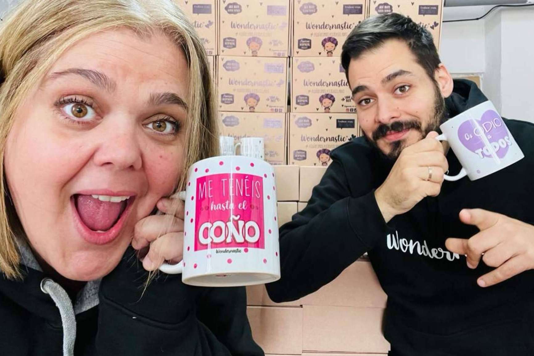 Wondernastic, las tazas divertidas para regalar