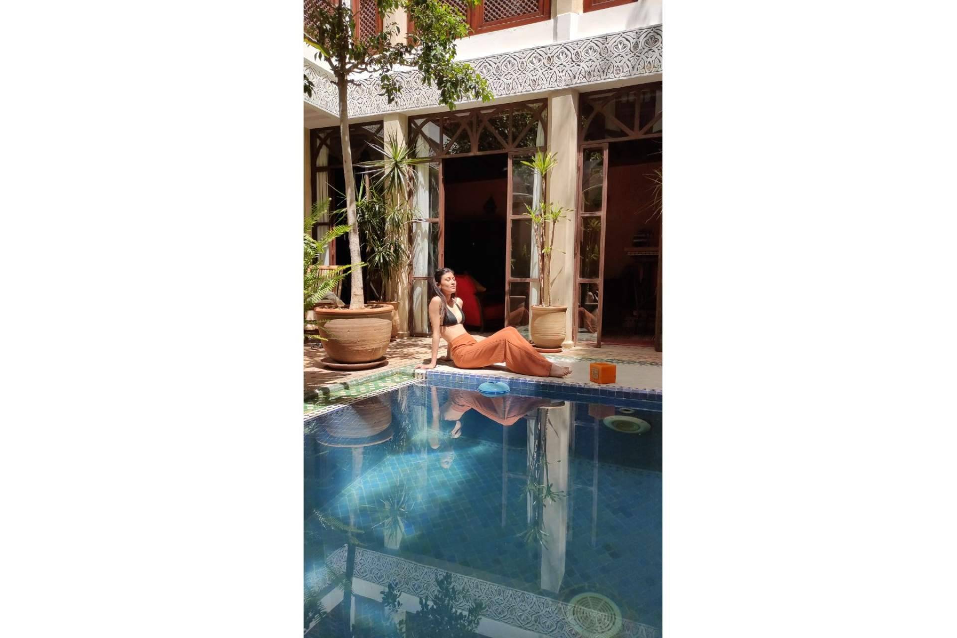 Hammam tradicional desde un Riad tradicional, el Riad Belle Époque