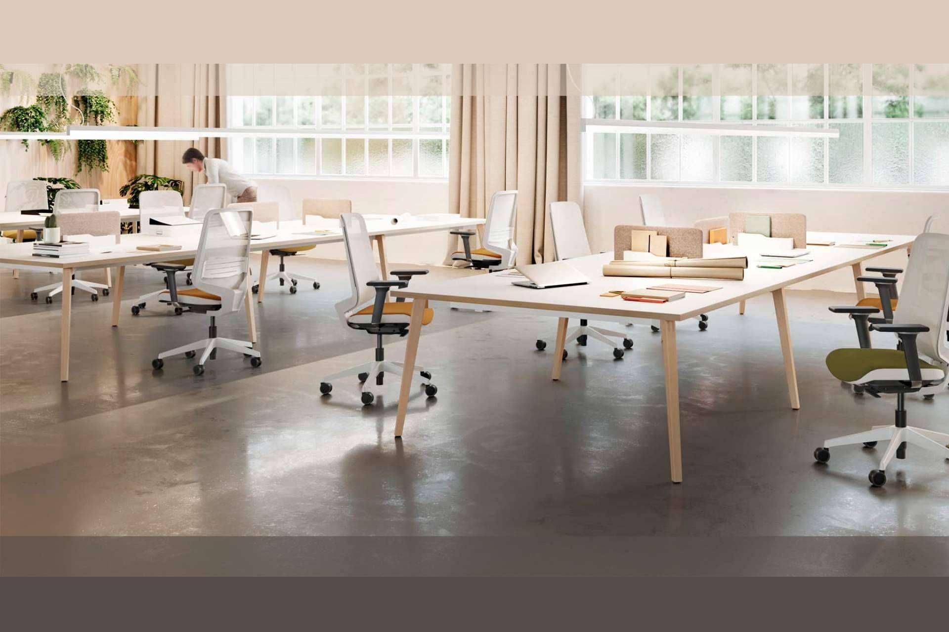 Comprar o alquilar muebles de oficina de segunda mano, con Mercaoficina