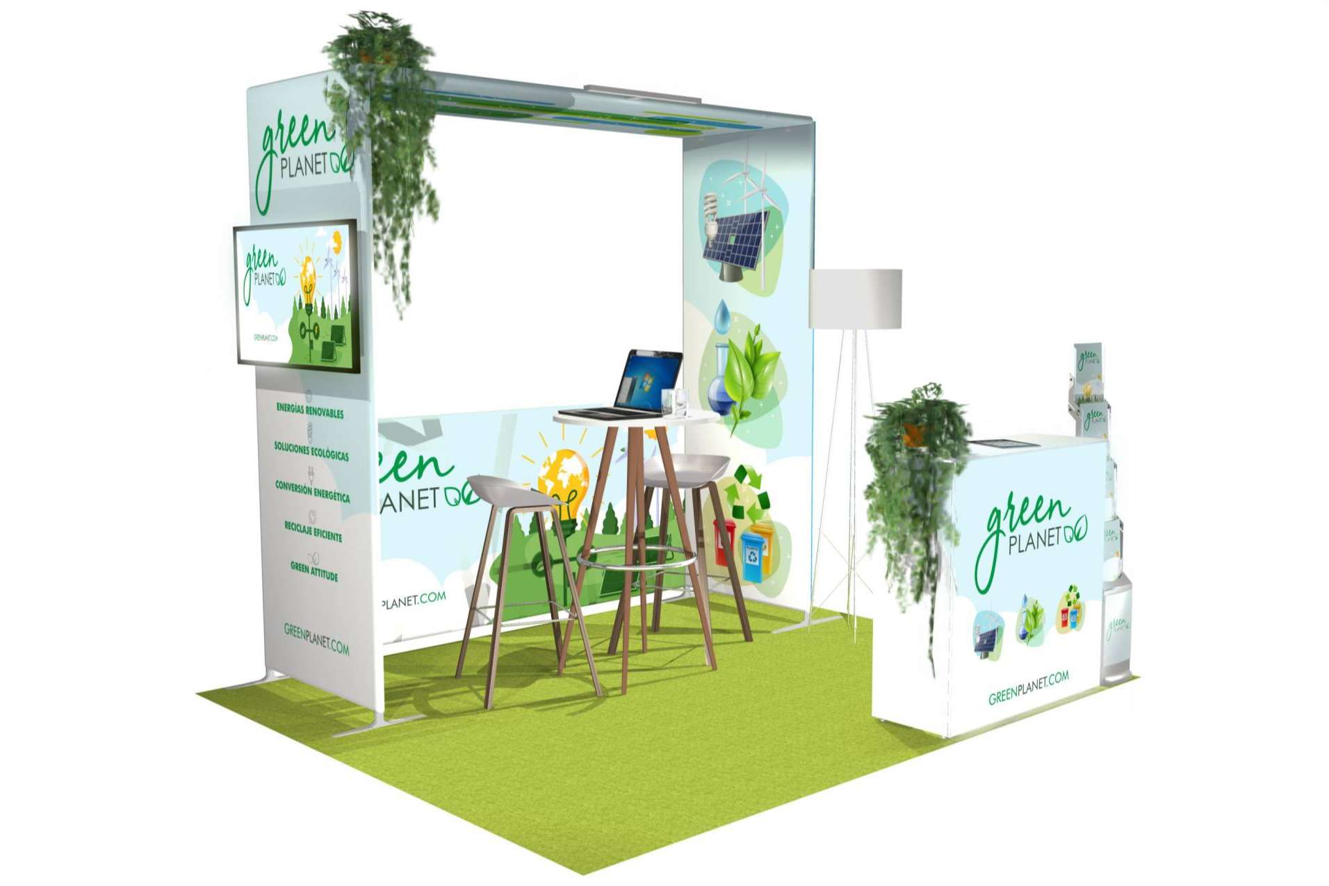 El Stand Contour ideal para ferias y congresos médicos llega de la mano de Olika Stands