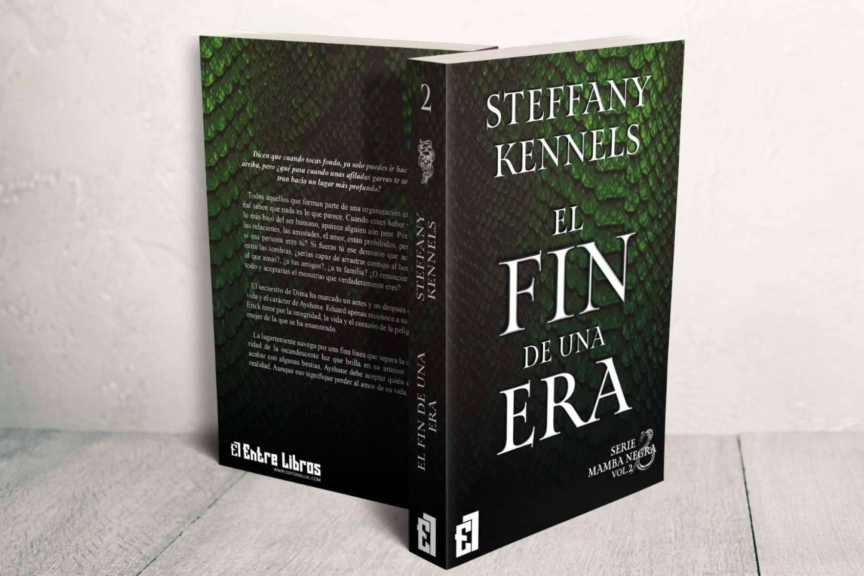 El libro de thriller 'El Fin de una Era' combina romance, crimen organizado y acción