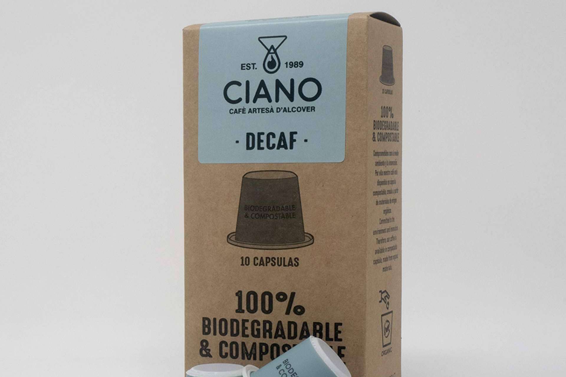 Los beneficios de las cápsulas compostables, de la mano de Ciano Coffee