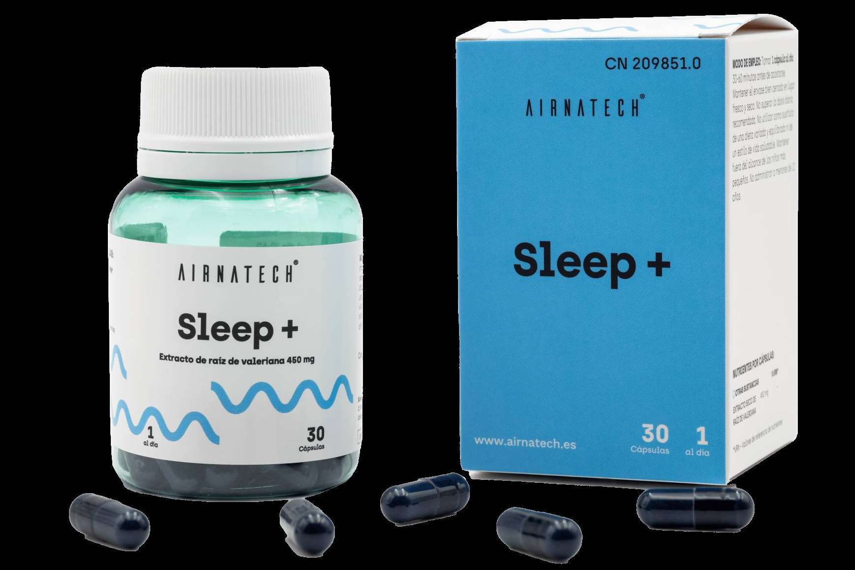 Airnatech y sus suplementos alimenticios para dormir mejor