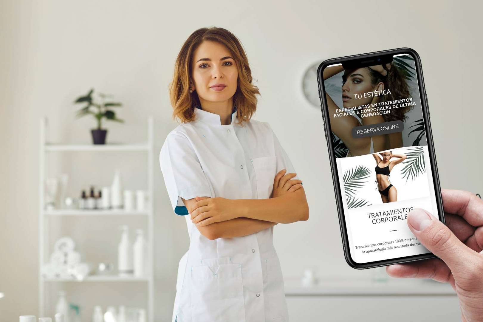 Uebea se ha centrado en ofrecer soluciones de diseño web para el sector de la belleza