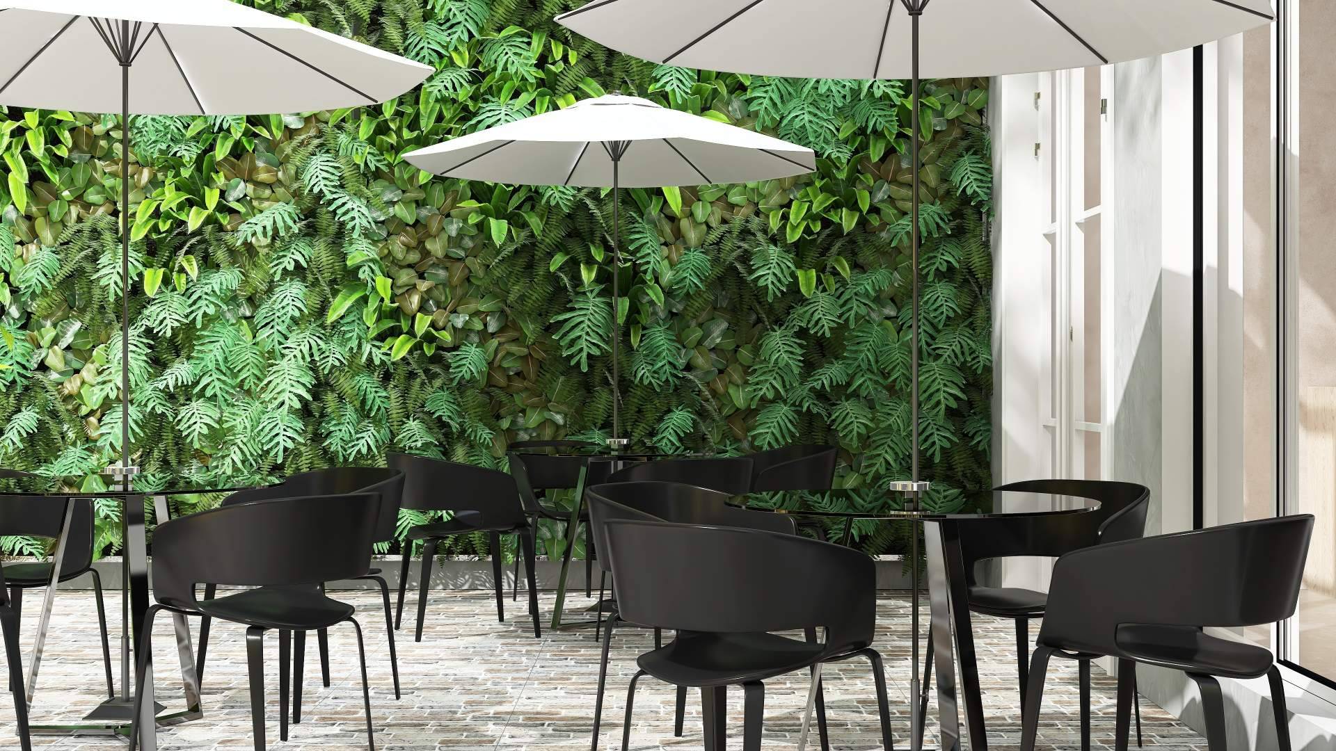 El impacto del jardín vertical en restaurantes. La nueva tendencia verde con JardinVertical.es