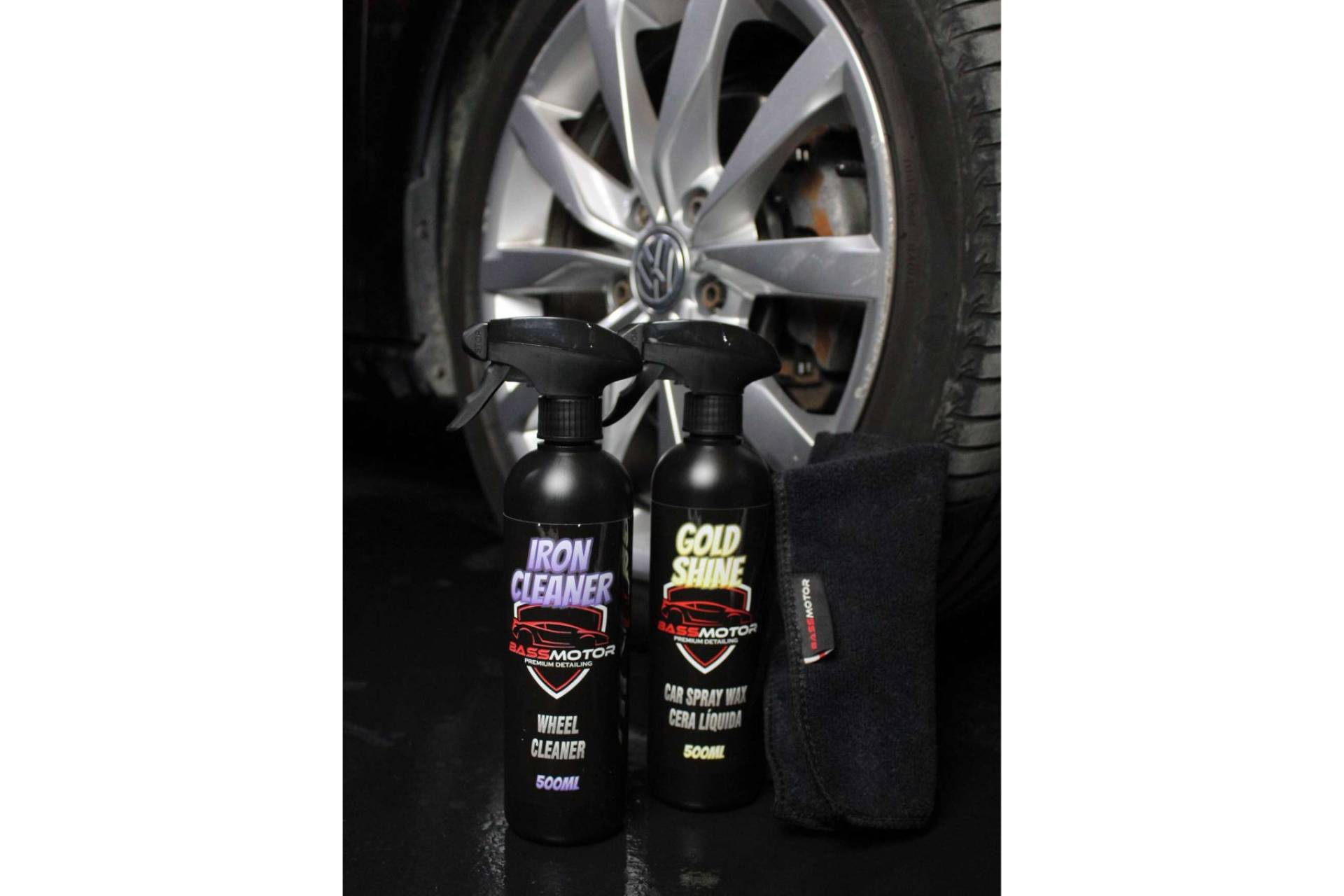 Los packs que se necesitan para limpiar el coche