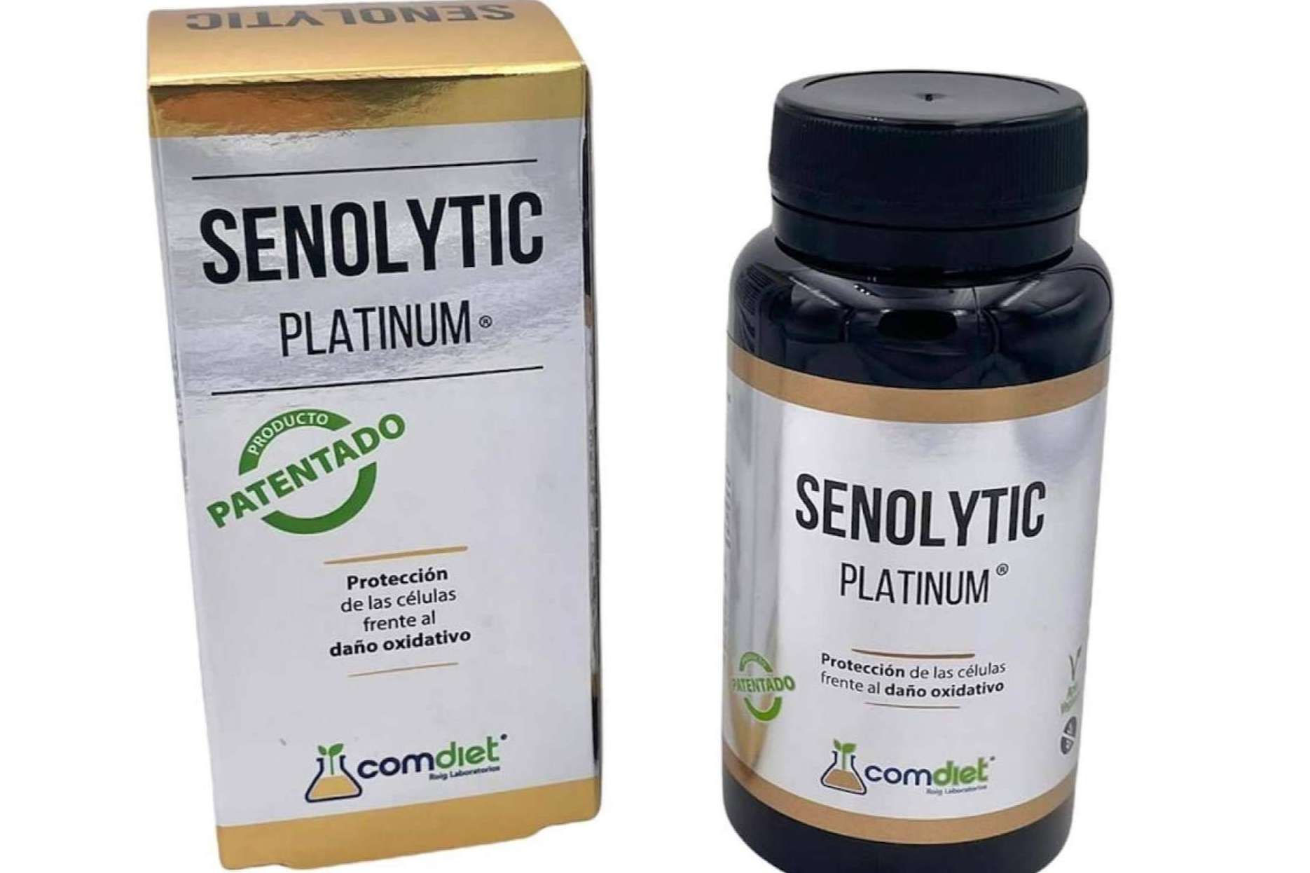 Senolytic Platinium, el complemento alimenticio de Comdiet Roig Laboratorios para combatir el envejecimiento mediante la eliminación de las células senescentes