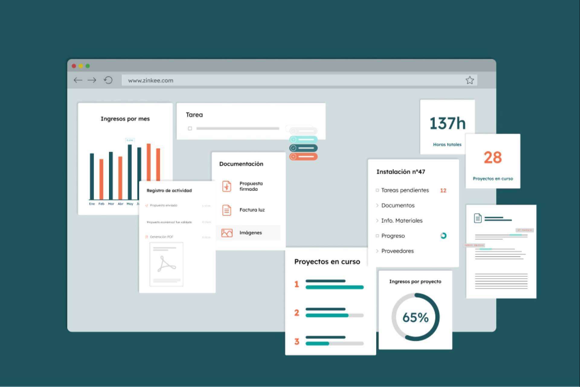 Zinkee facilita la gestión de procesos con su software de gestión para pequeñas y medianas empresas