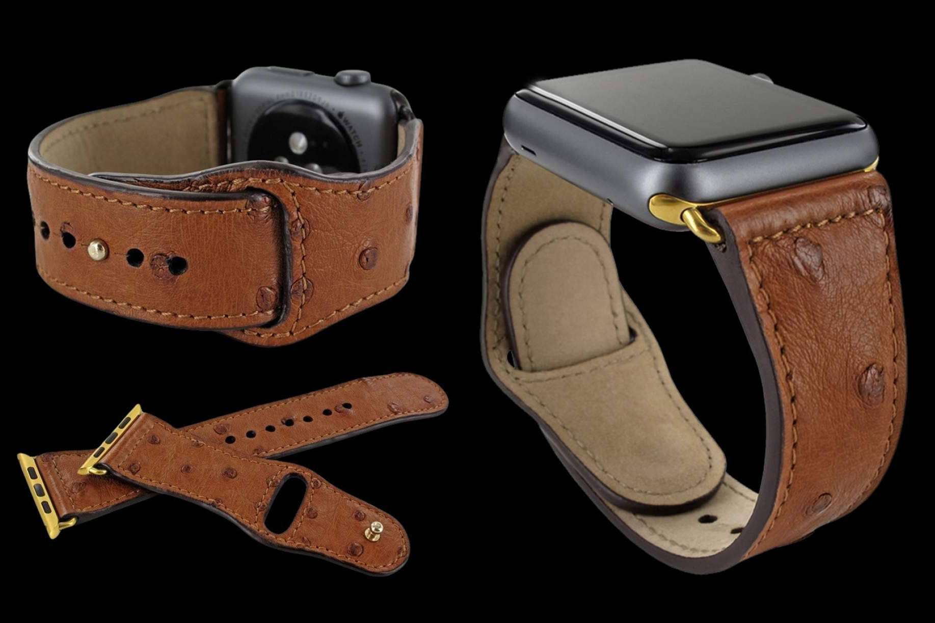 Correa en piel de extremada calidad para los Apple Watch, de la mano de Piel Frama