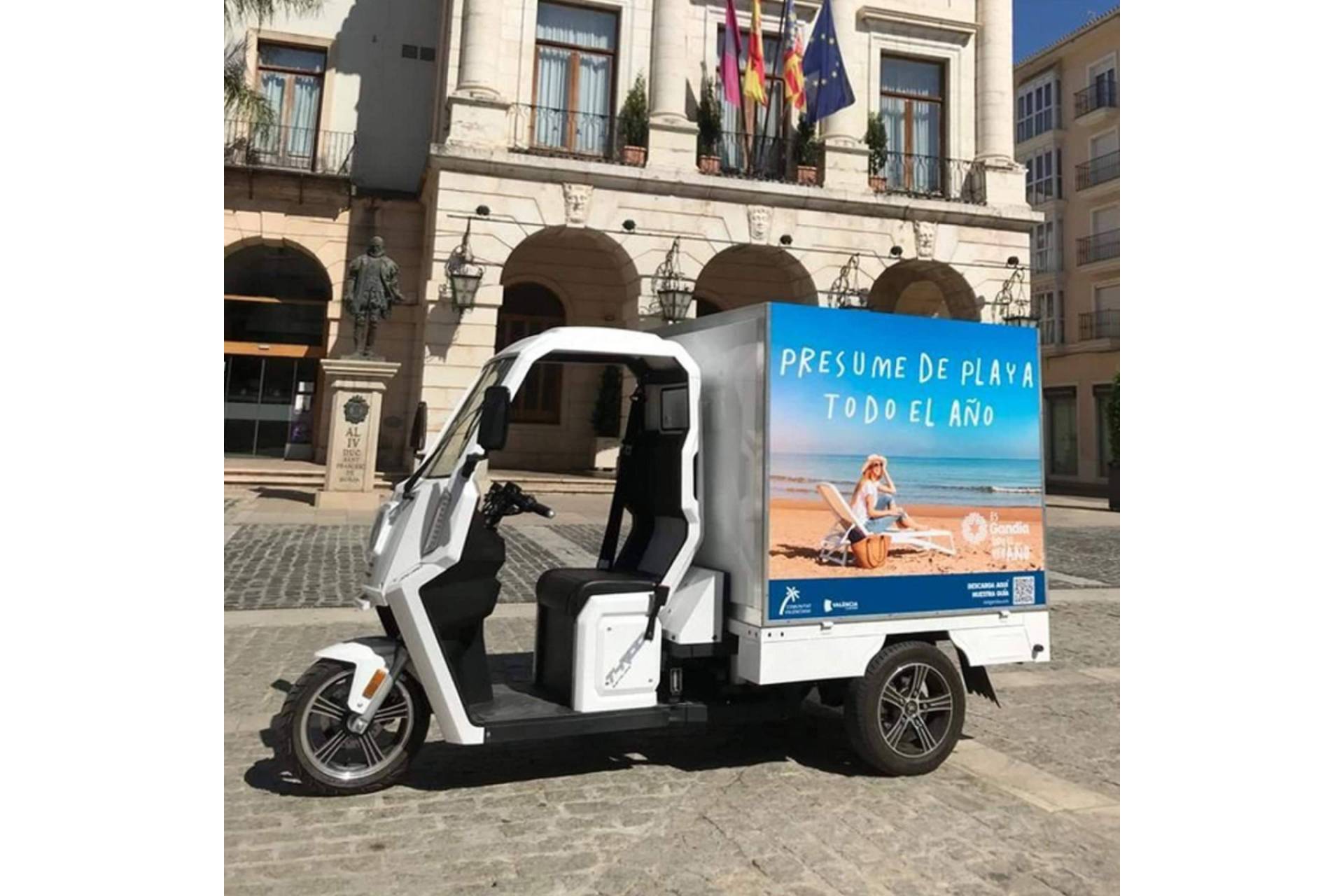 Los motocarros eléctricos Van Open 3000 y Van Box 3000; la nueva tendencia sostenible en el transporte empresarial