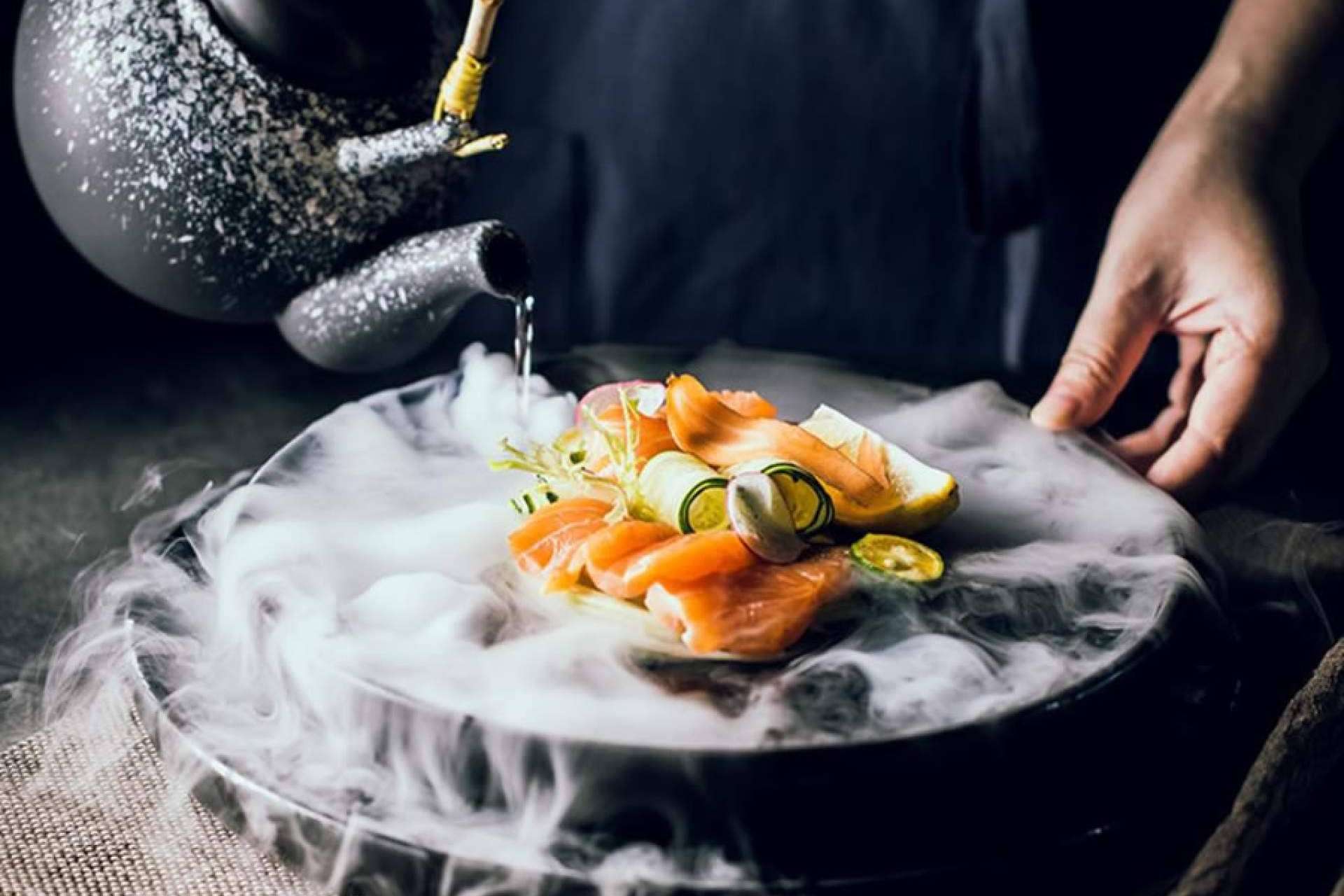 Inyector de hielo seco para gastronomía o cocktelería. Dry Ice by GrupoHoreca