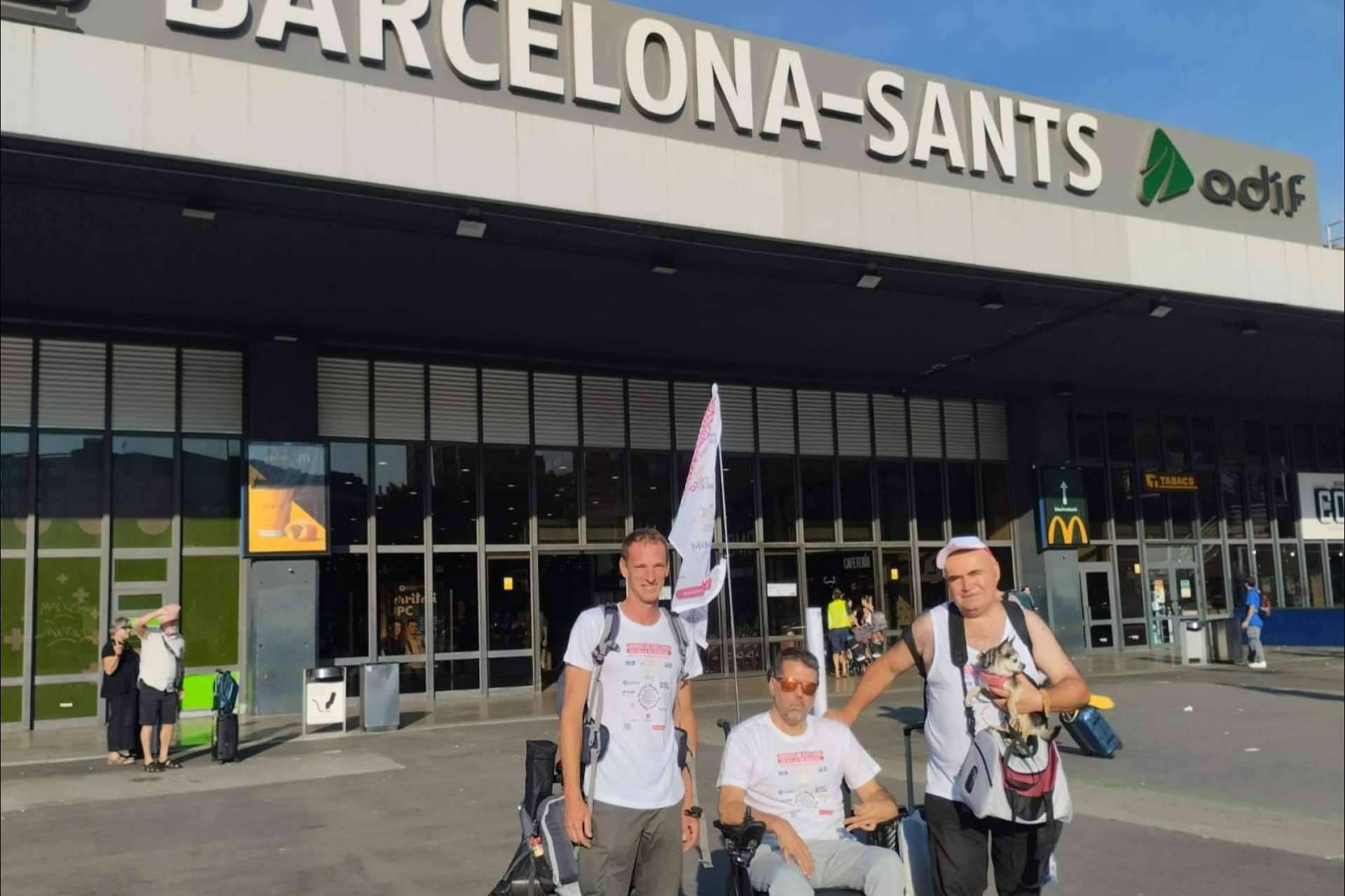 La Fundación Disgrup comienza el Camino de Santiago para reivindicar los derechos de las personas con discapacidad en España