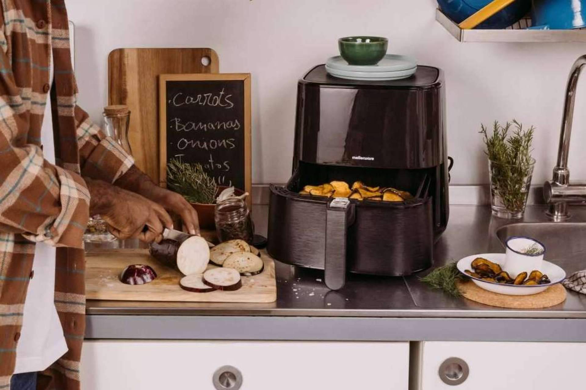 Las freidoras de aire son una nueva forma de cocinar fácil y saludable con Mellerware