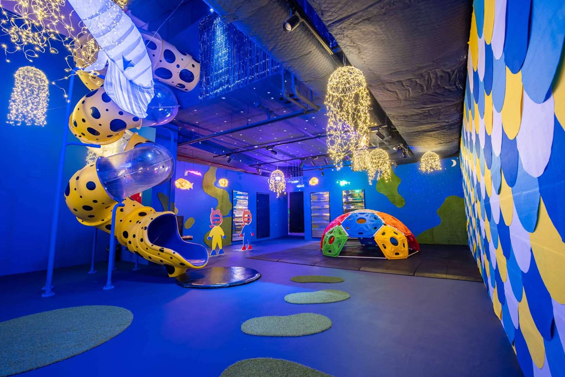 La nueva sala de Sweet Space diseñada por Bárbara Chapartegui y Álex Briones, 'Oceanic Dream'
