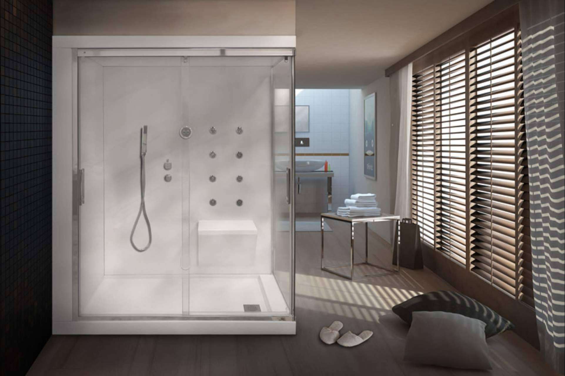 Hidromasajes Eca y su catálogo de cabinas de hidromasaje equipadas