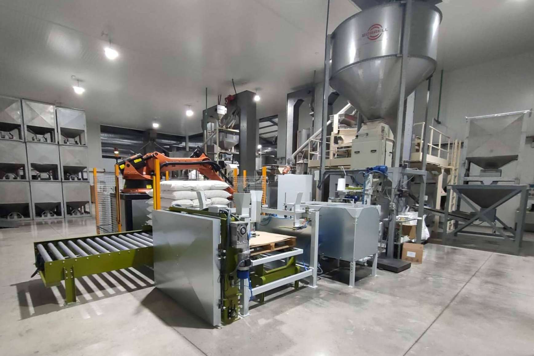 Paletizado automático; eficiencia y seguridad en la gestión industrial