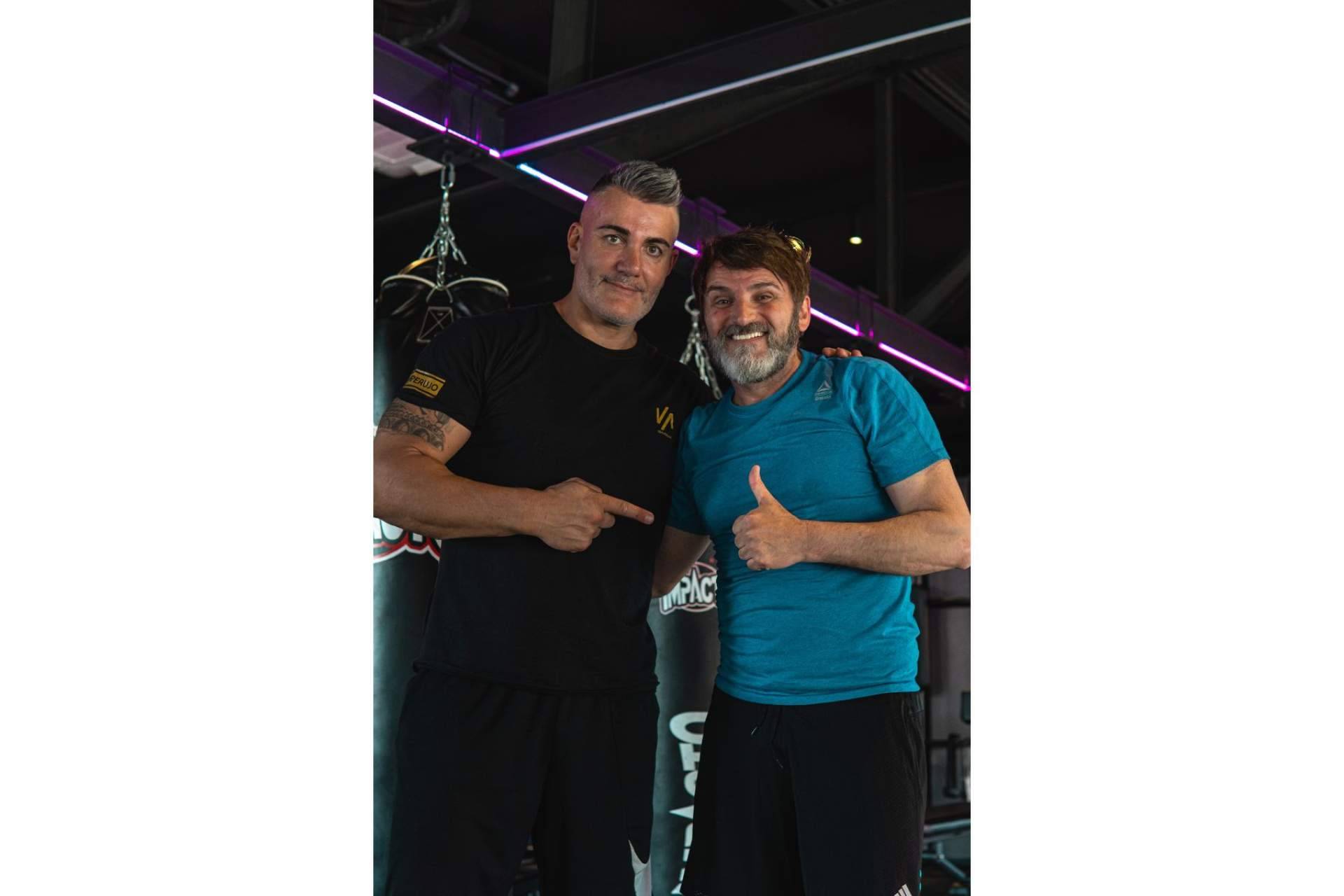 Iván Perujo y Fernando Tejero, un cambio físico de película