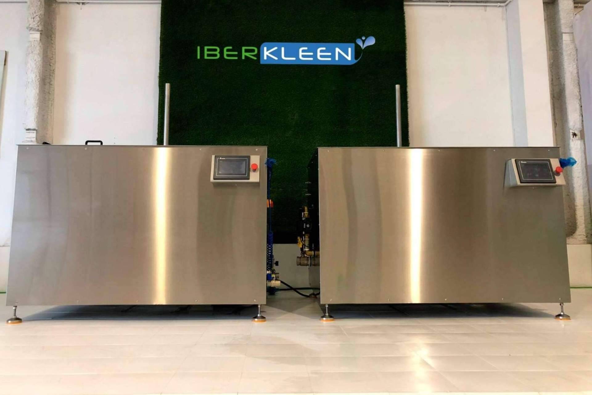 Una solución para trabajar en un espacio cerrado y ecológico, las máquinas de limpieza por ultrasonidos de Iberkleen
