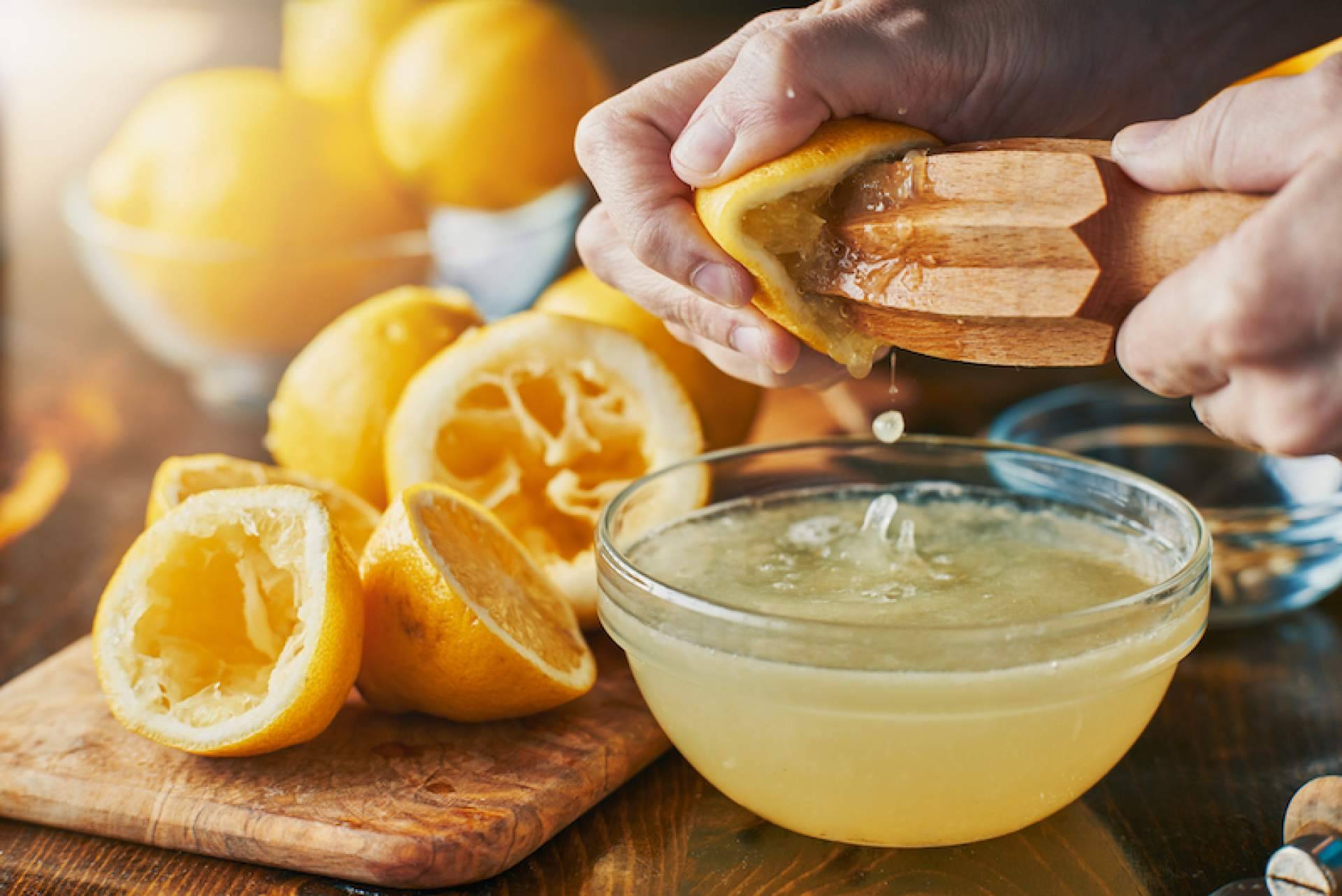 Concentrado de materias primas y frutas, como el zumo de limón, de la mano de Baor Products