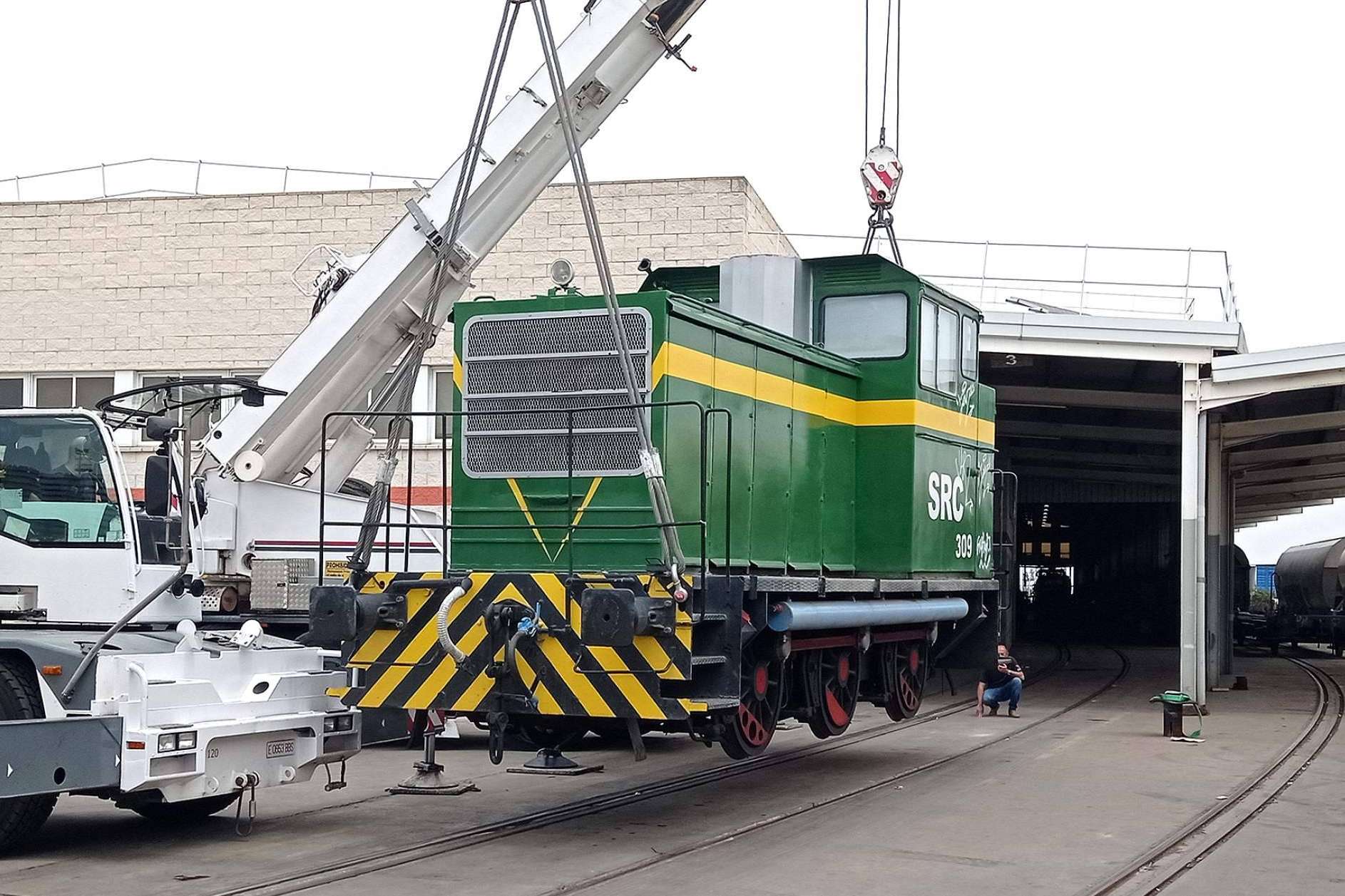La restauración de la histórica locomotora Ex RENFE 10463