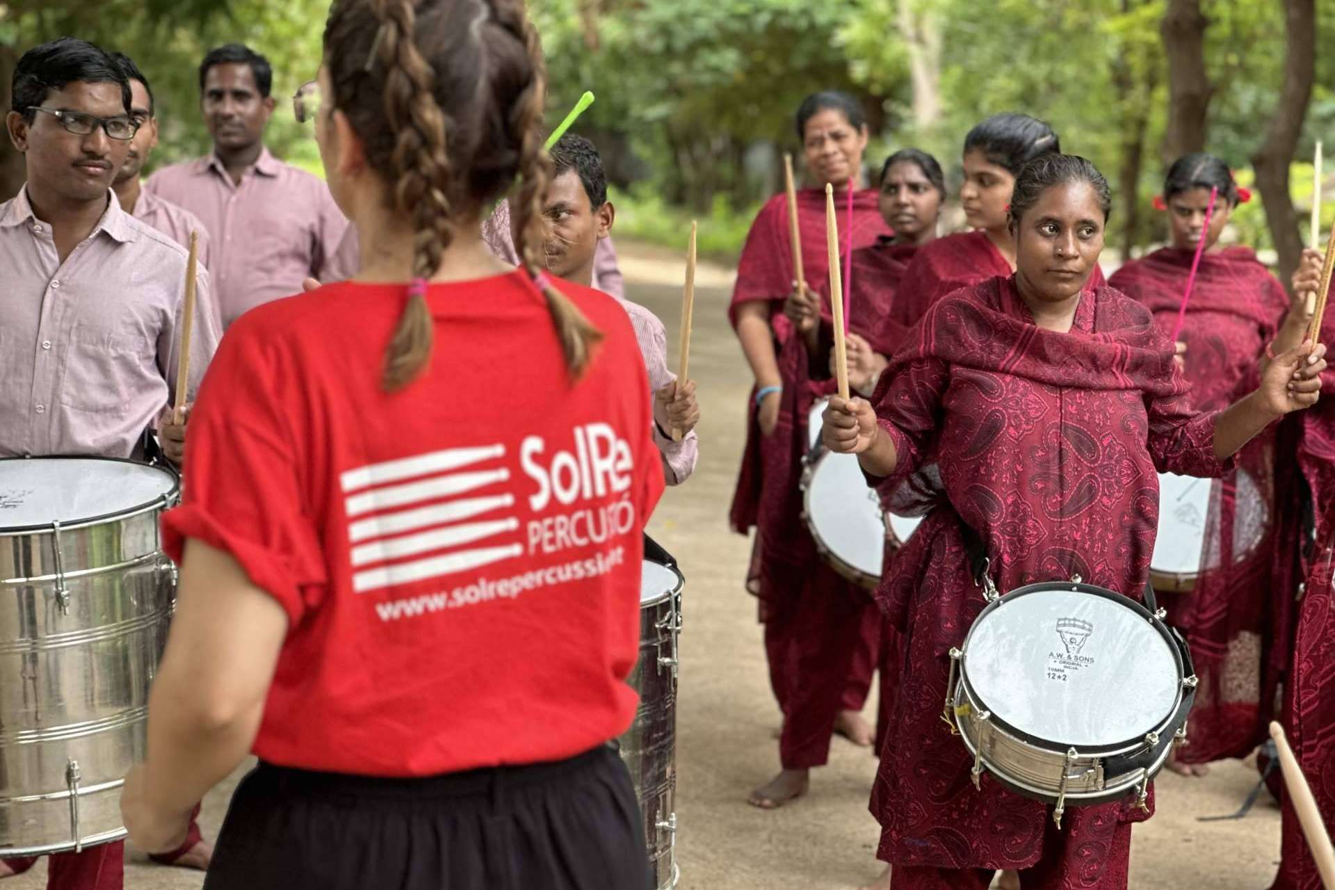 Batucada, la brillante idea de SolRe Percussió para fomentar el team building