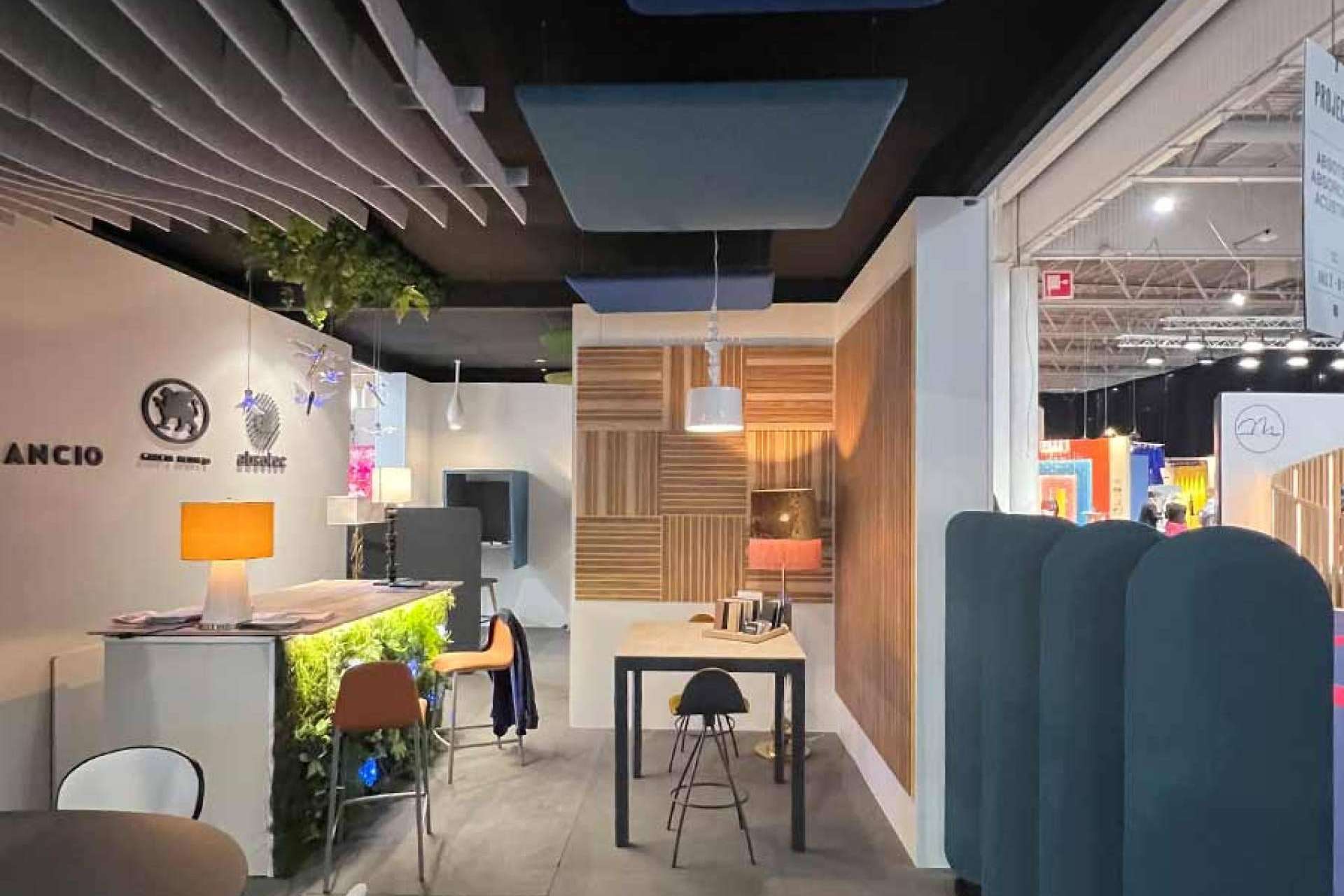 Absotec presenta novedosas soluciones para incrementar el bienestar y confort acústico, durante la feria Maison&Object