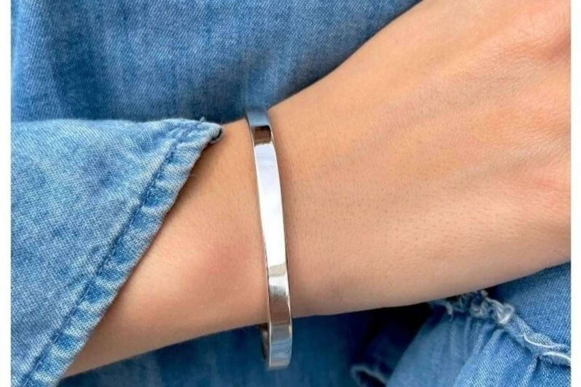 Pulsera de plata en tendencia en Enigma Plata