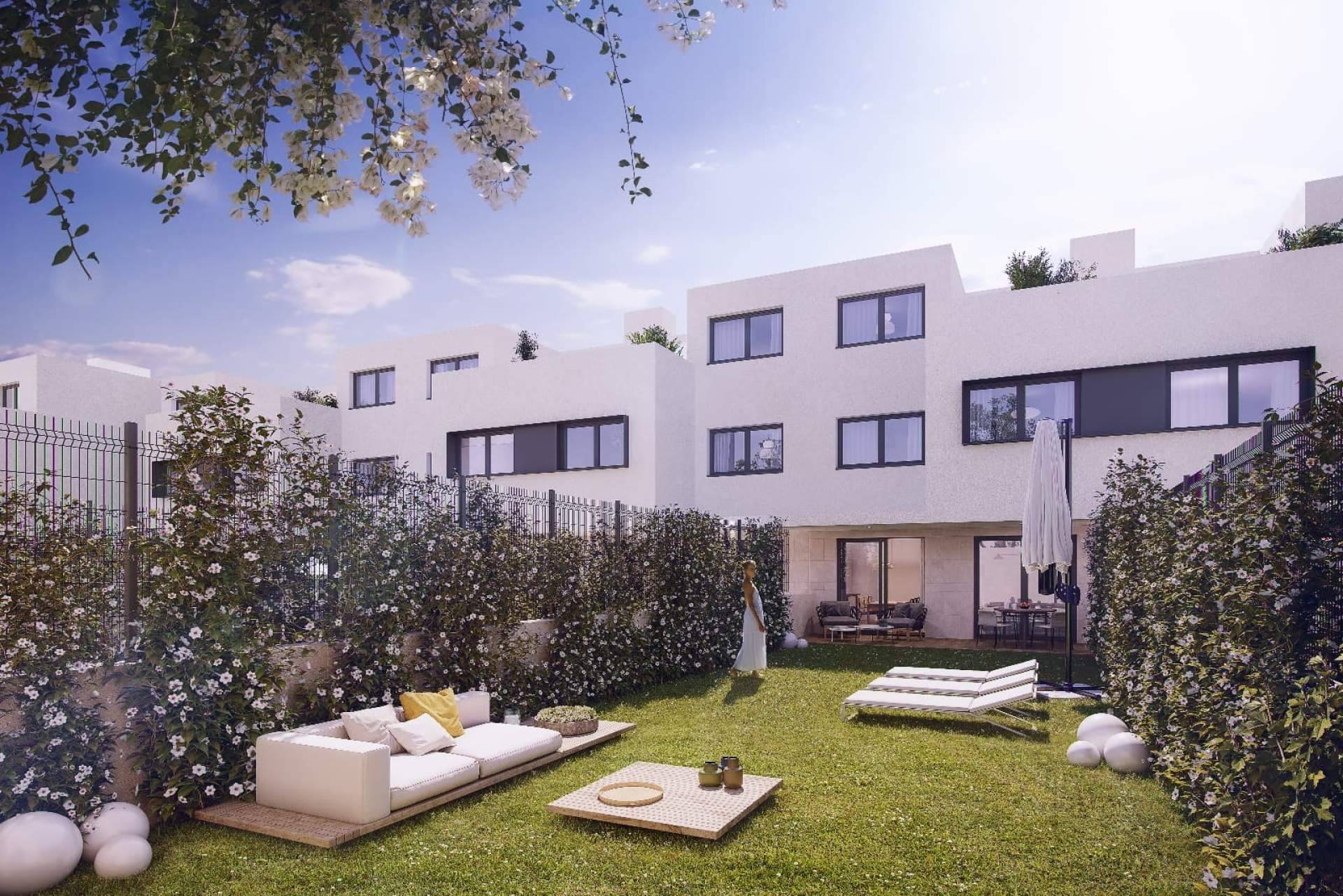 Avanzan según los plazos estimados las obras de la promoción de unifamiliares El Jardín de las Suertes