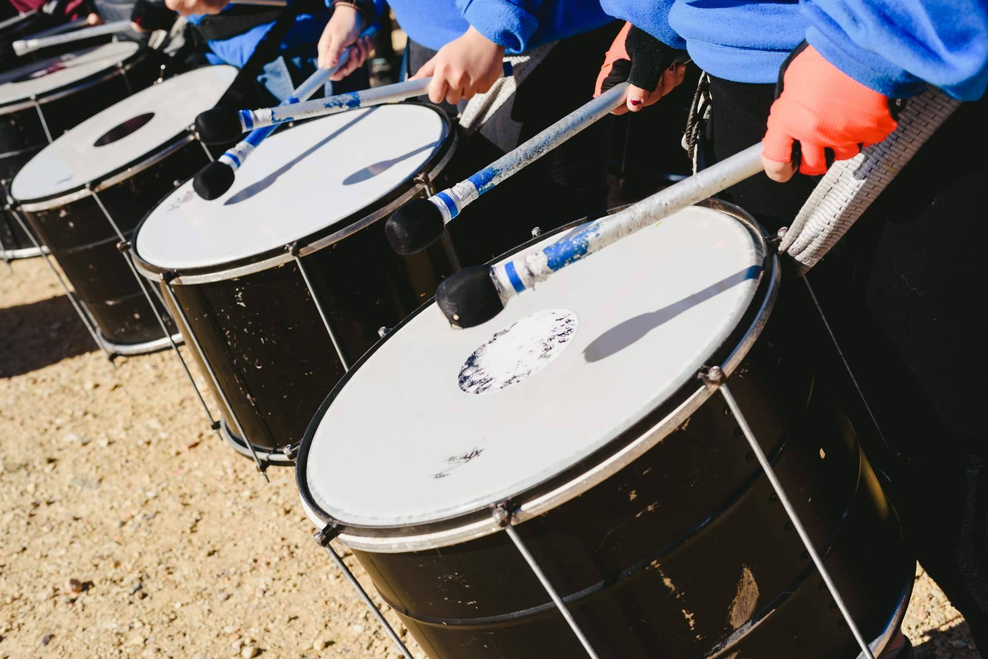 La escuela de música La Clave y su curso gratis de batucada