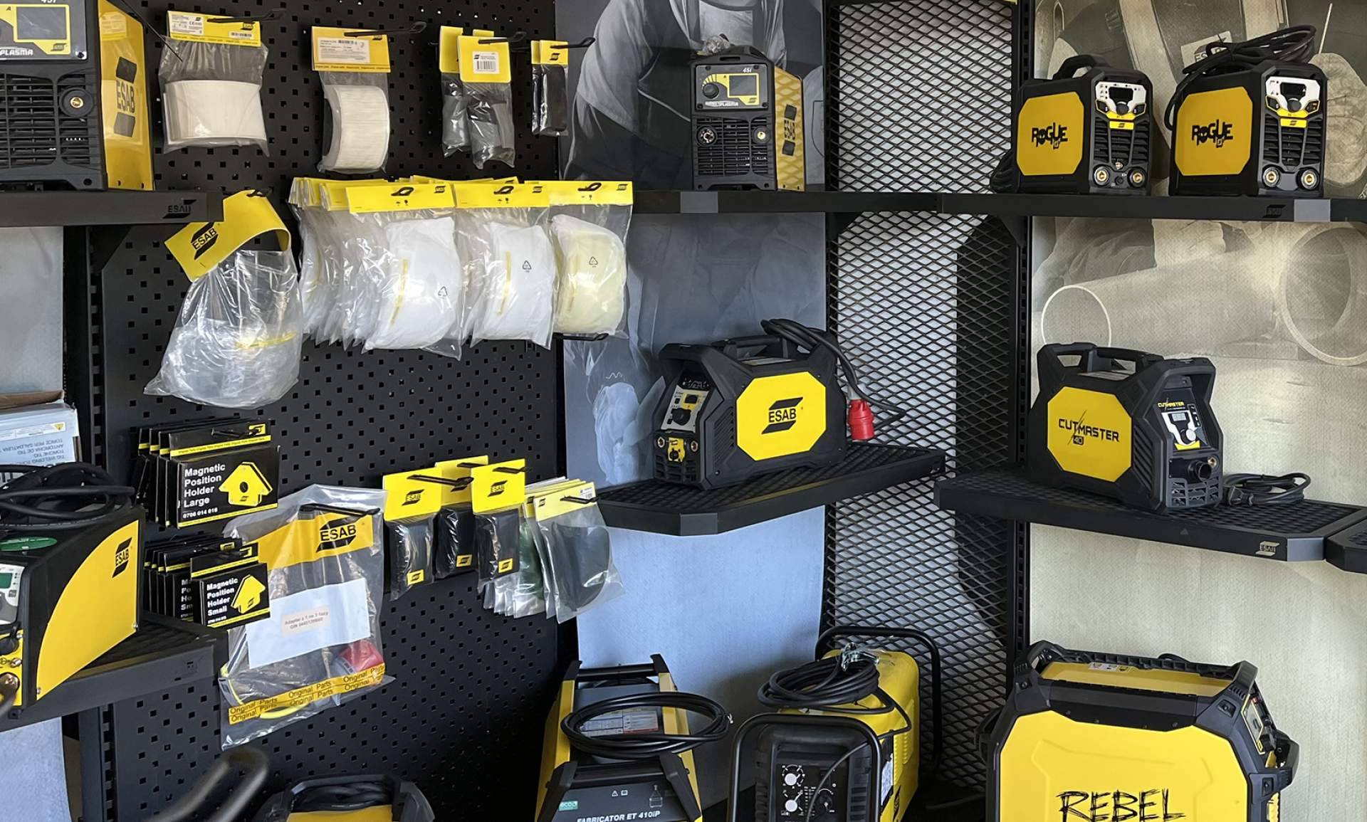 Eny.es dispone de ESAB maquinaria y suministros industriales