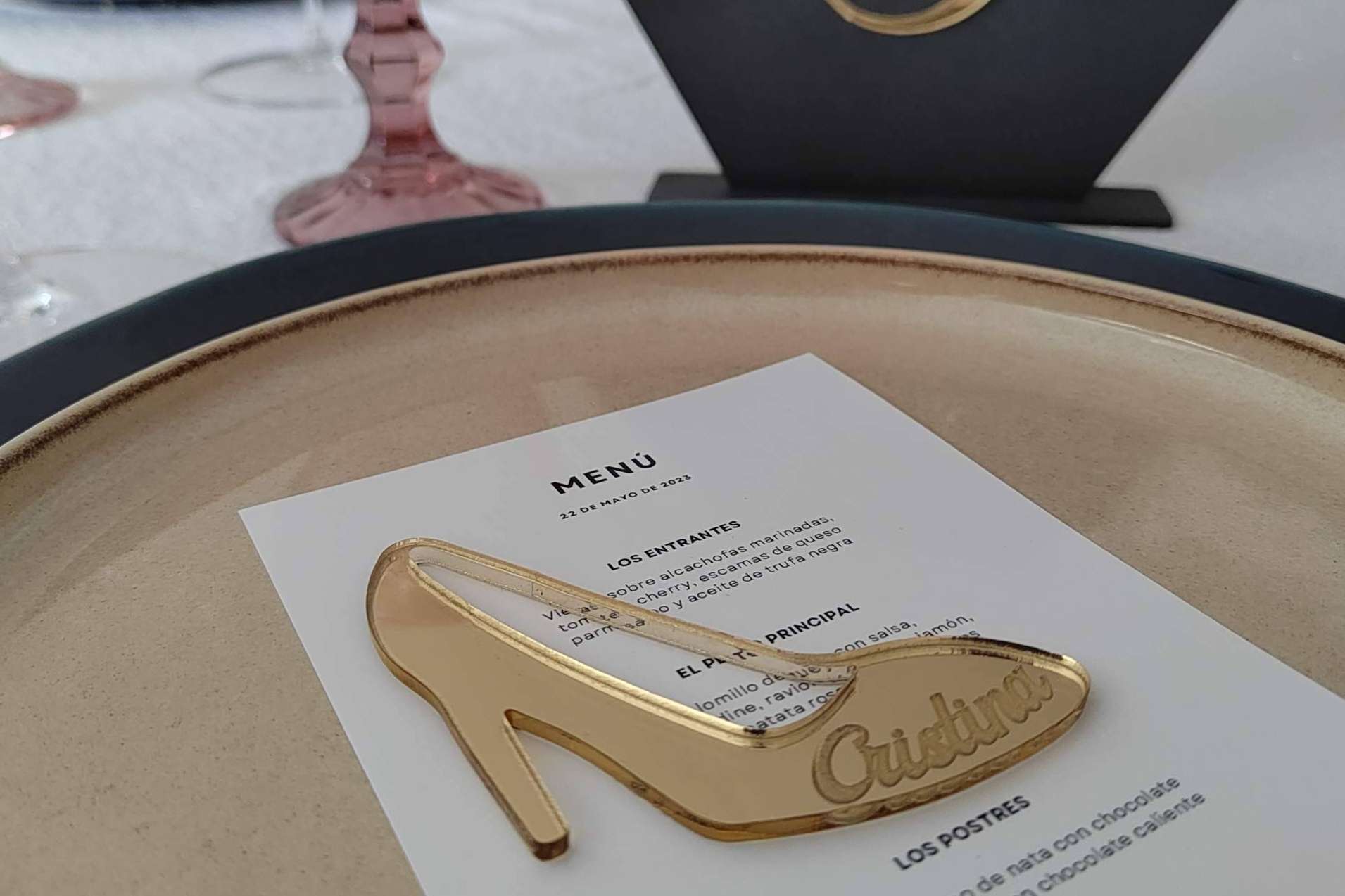 Los detalles de Arte Molón para personalizar productos de boda