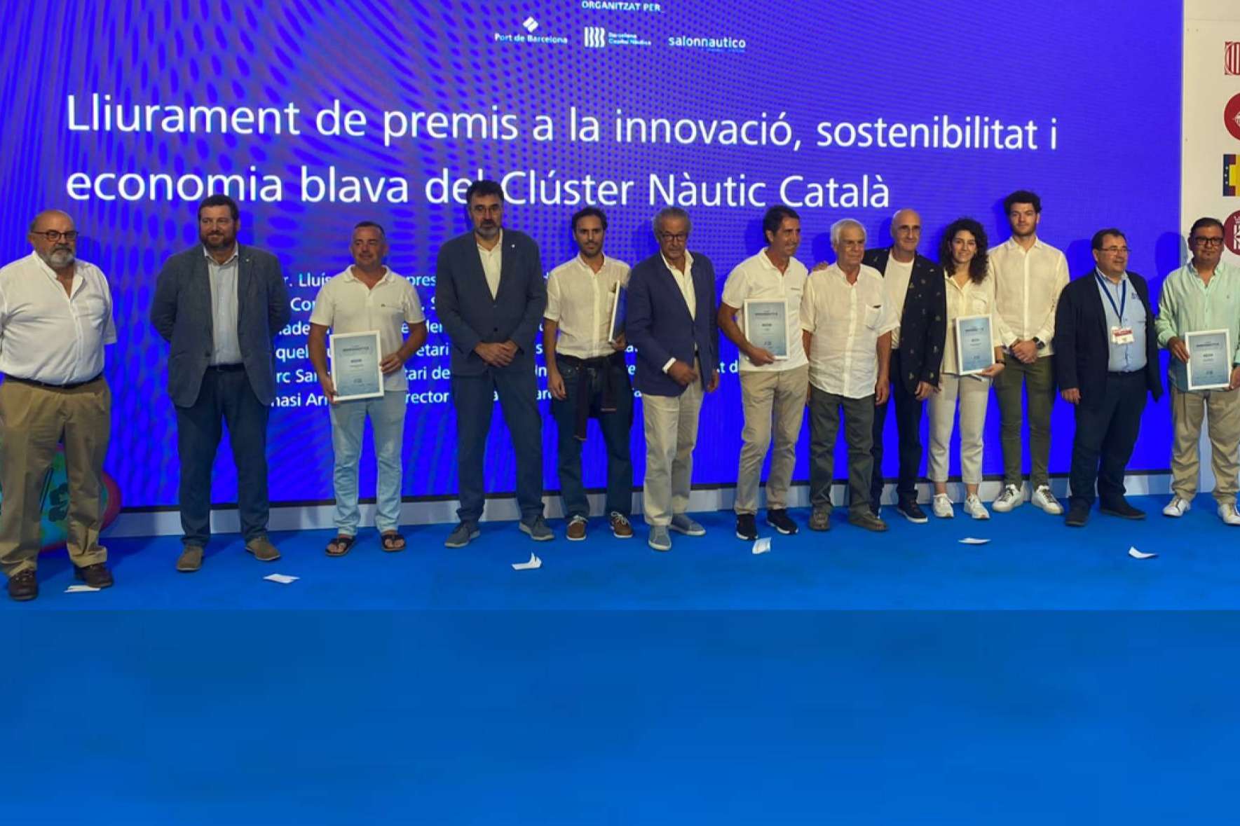 Torretas Marconn, SUB-LIFE y Sea Starlight son los primeros clasificados de la VIII Edición de los Premios a la Innovación en el sector náutico organizado por el Clúster Nàutic Català