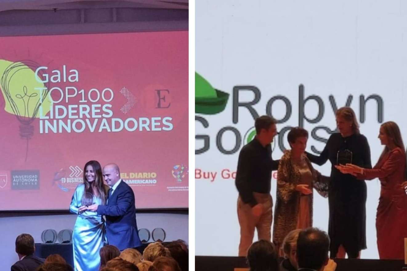 RobynGoods se alza con dos premios de referencia del ecosistema empresarial nacional en solo tres años