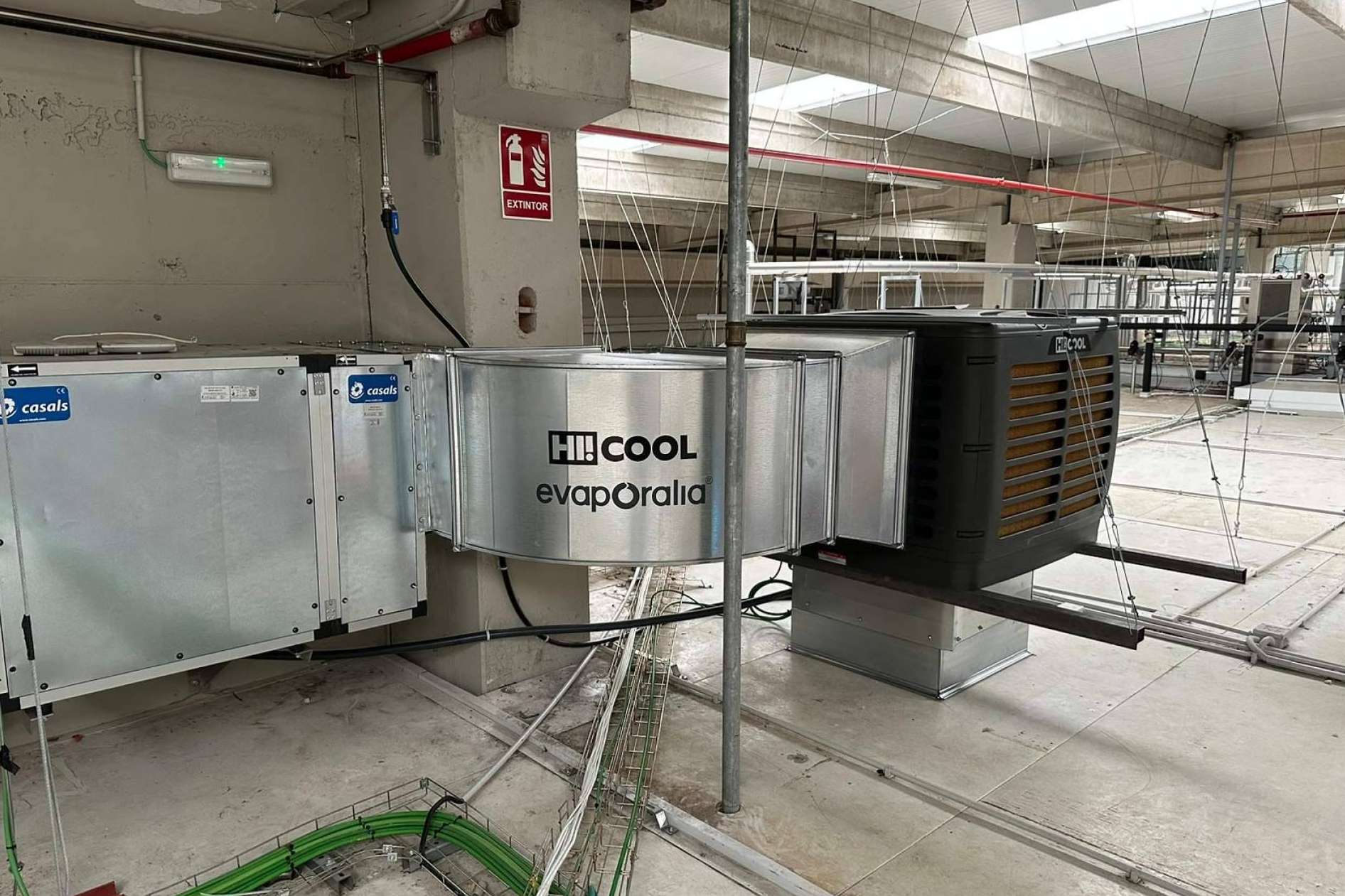 Evaporalia dispone de climatizadores evaporativos industriales