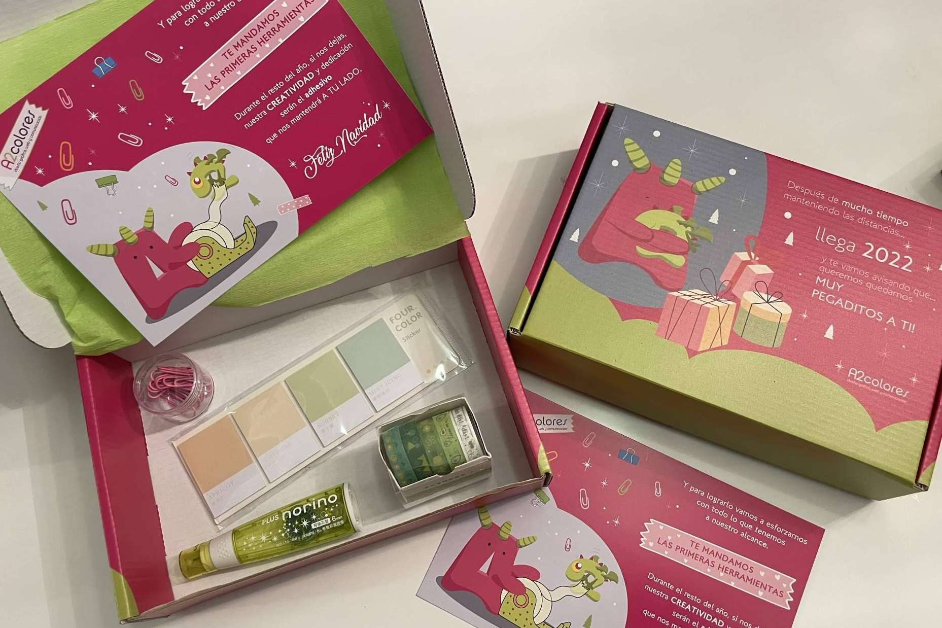 Según A2Colores, los calendarios de empresa son uno de los regalos más originales para estas Navidades