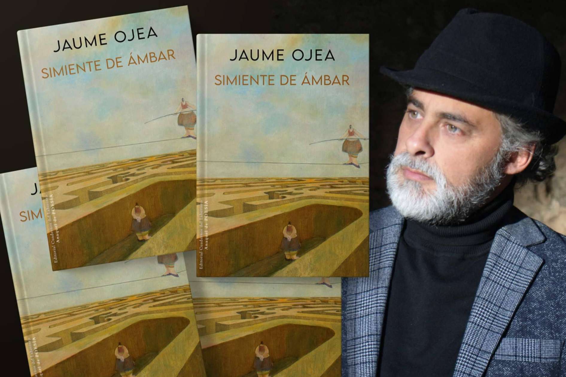 'El arte y la poesía han de despertar forzosamente frente a una sociedad dormida'. Jaume Ojea y su 'Simiente de ámbar', como novedad editorial