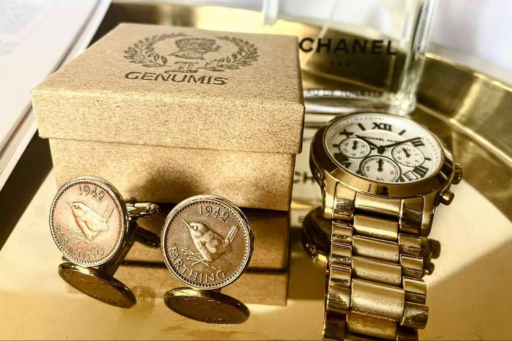 Los elegantes gemelos de la marca Genumis, una opción perfecta para los regalos de Navidad