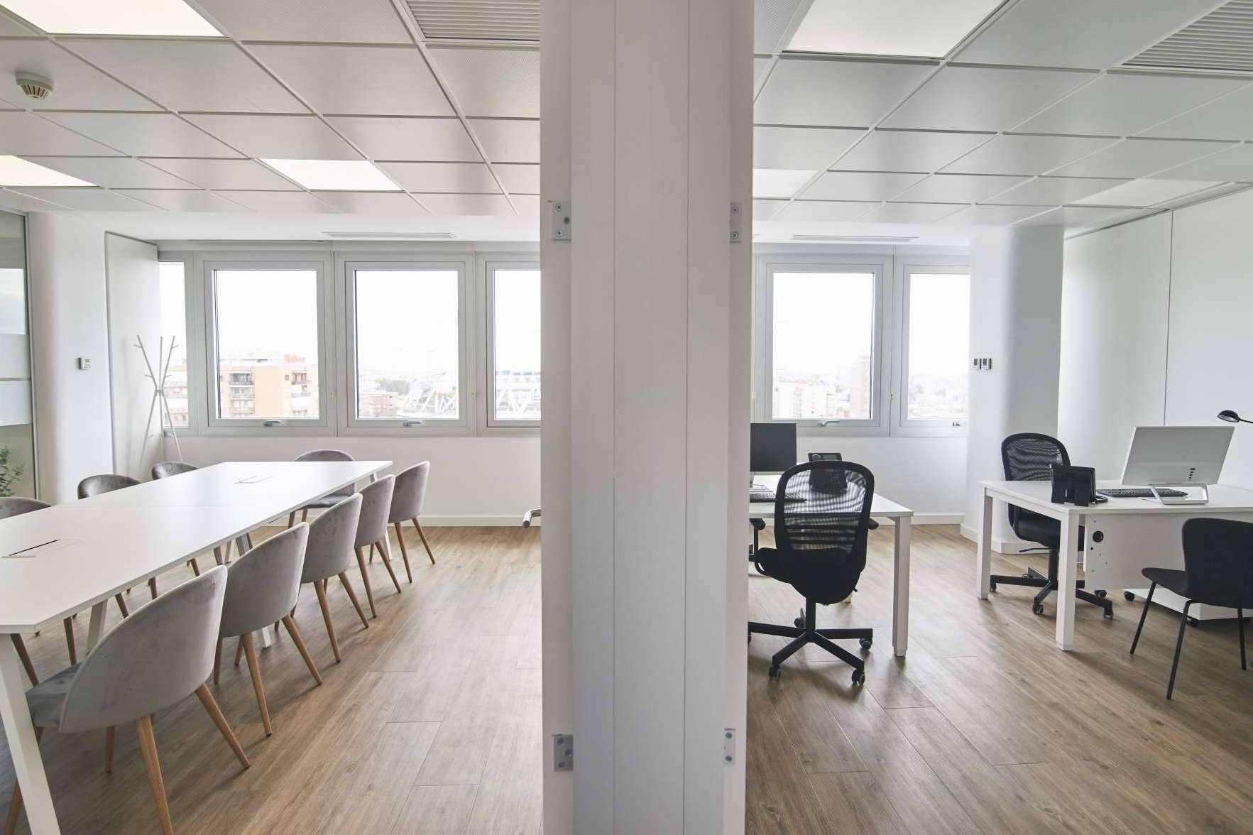 Todas las facilidades en centros de alquiler de oficinas Atrium, en Madrid