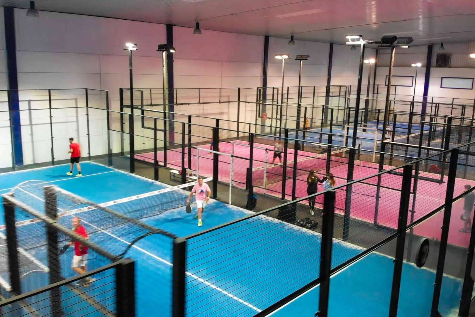 Pádel Indoor Seseña apuesta por la iluminación de ÓptimaLED