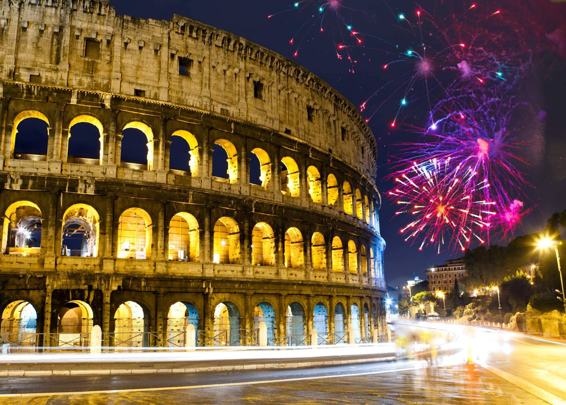 Las opciones para la fiesta de Año Nuevo 2024 que ofrece Offerte Capodanno Roma