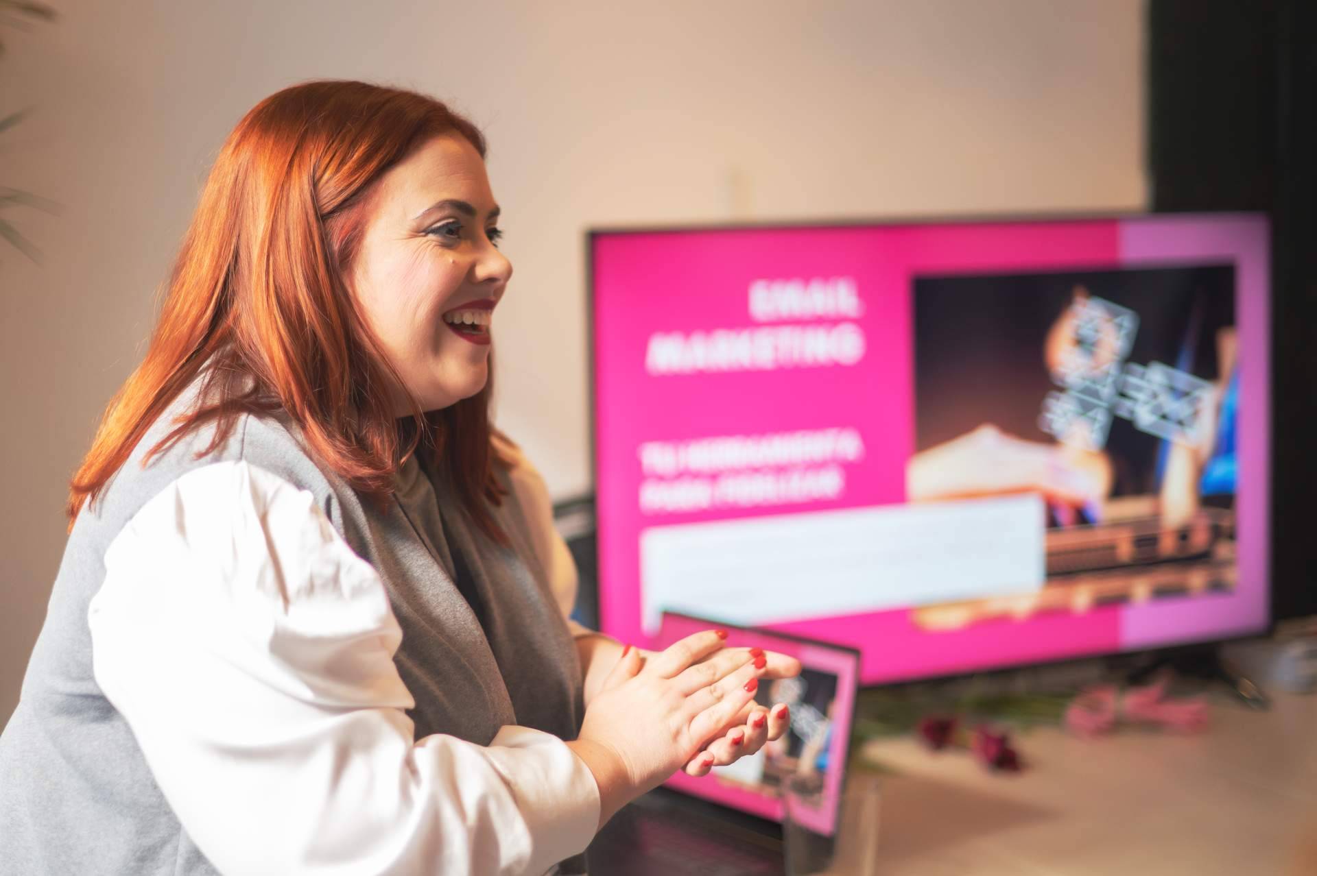 La CEO de South Marketing y Mujer Digital, Lorena Barbera, concede esta entrevista