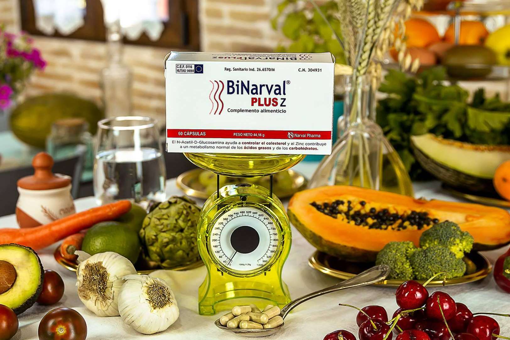 Binarval Plus Z de Narval Pharma para contrarrestar los excesos de estas fechas