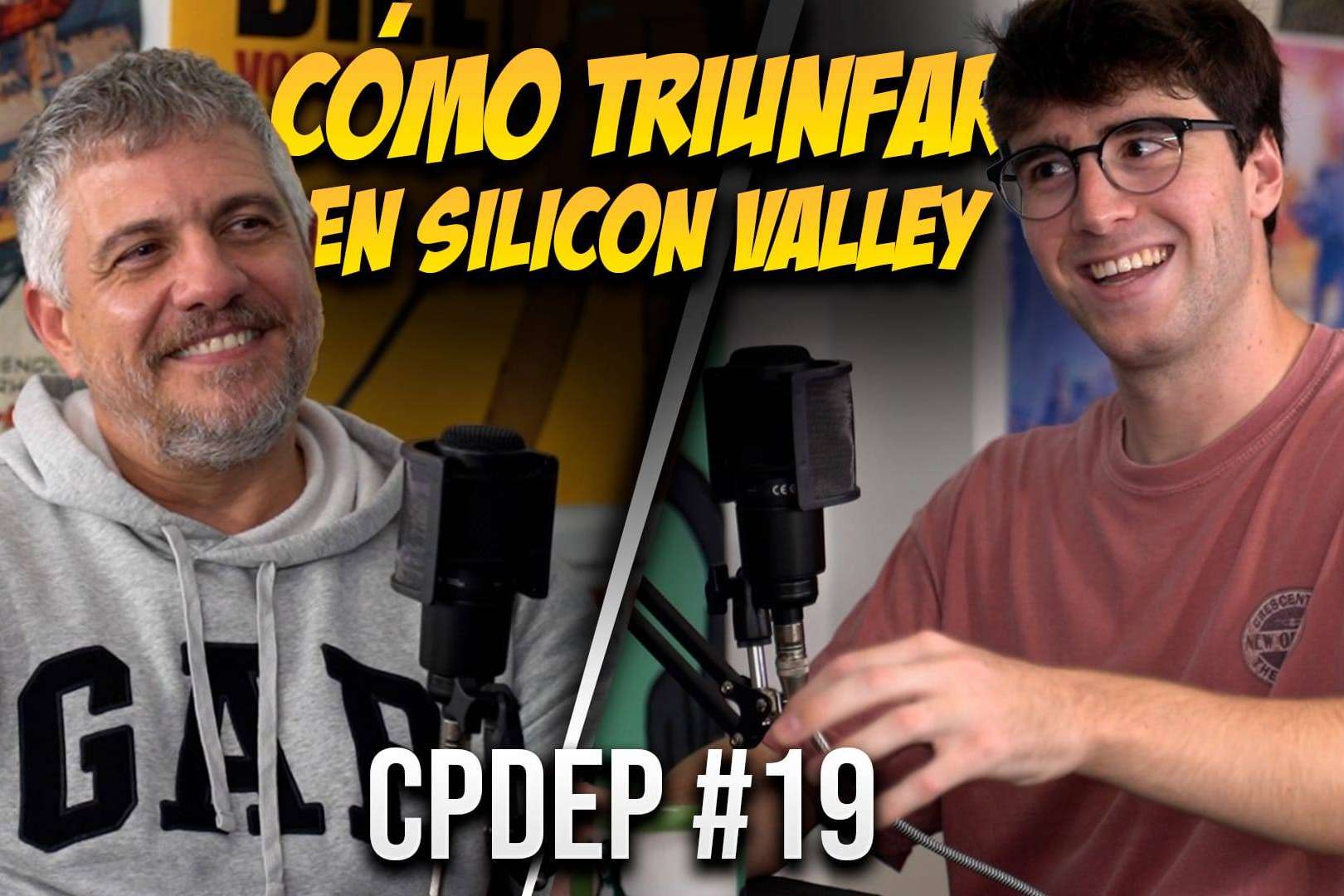 Un encuentro generacional entre Luis Usera y Raúl Nogales en el mundo del emprendimiento; ConPdePodcast