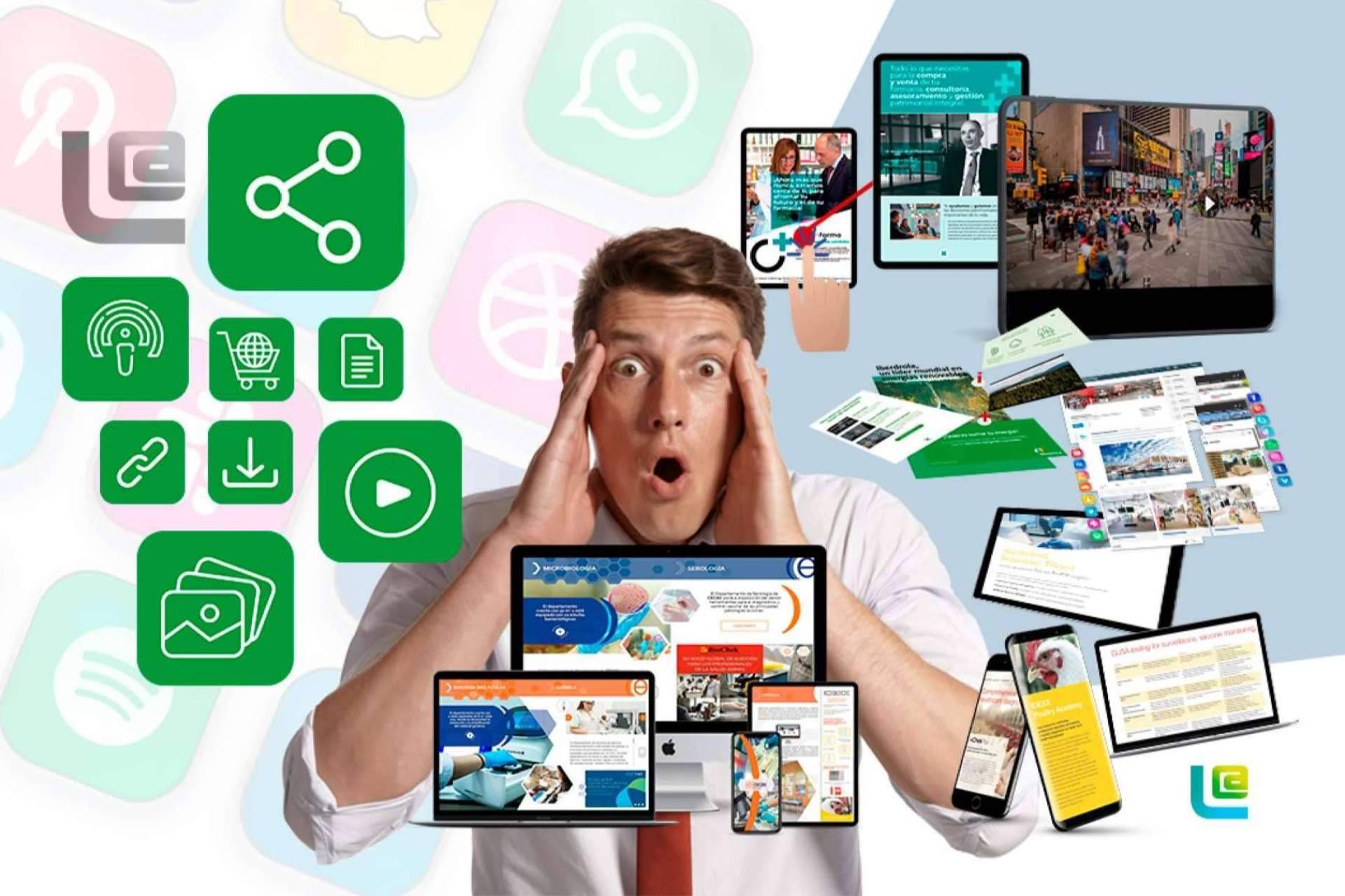 Las empresas tienen la posibilidad de crear presentaciones digitales efectivas con Larimva Solutions