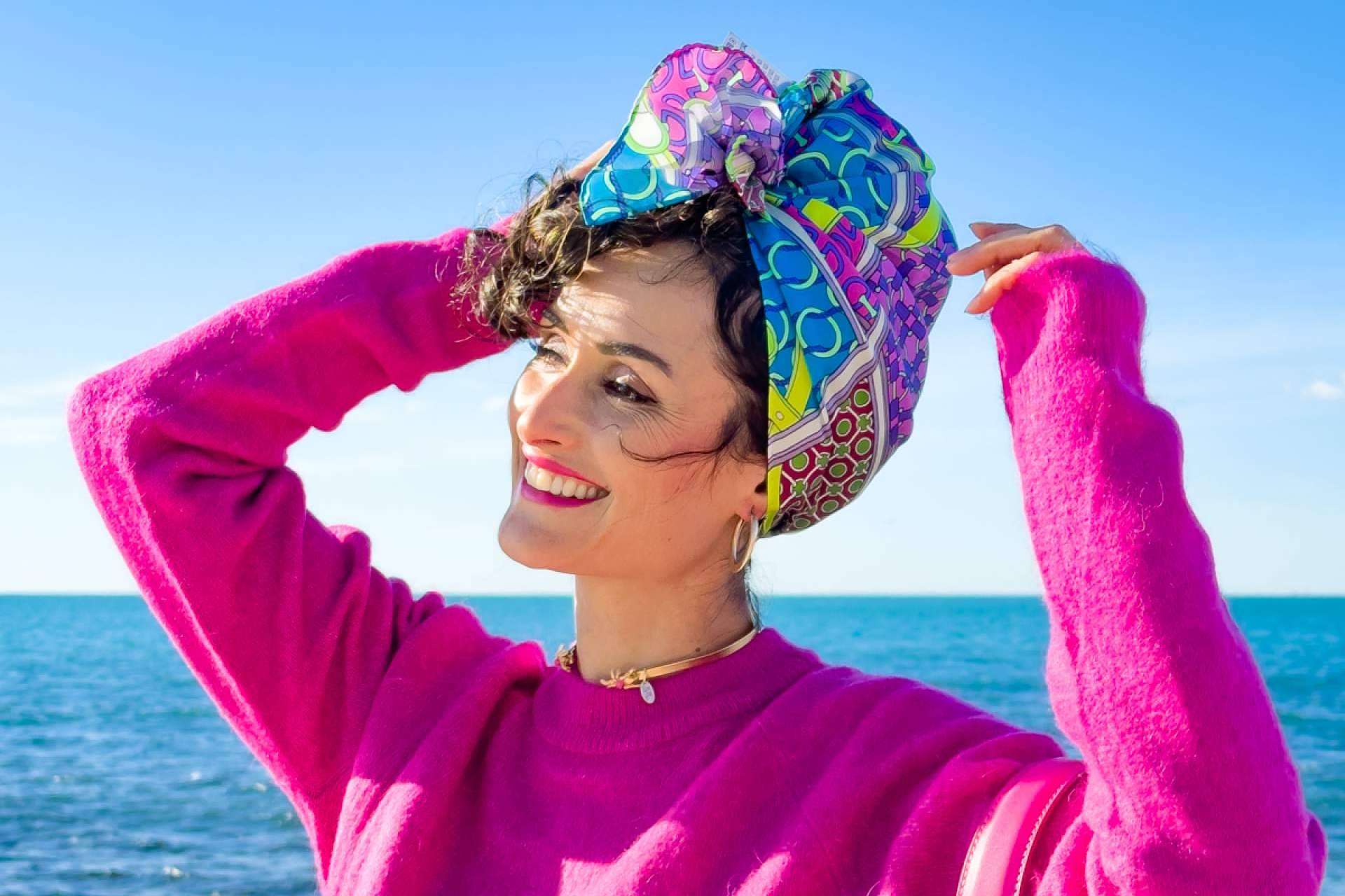 La CEO de la marca de moda Rollup Couture, Paula Bemart, concede una entrevista