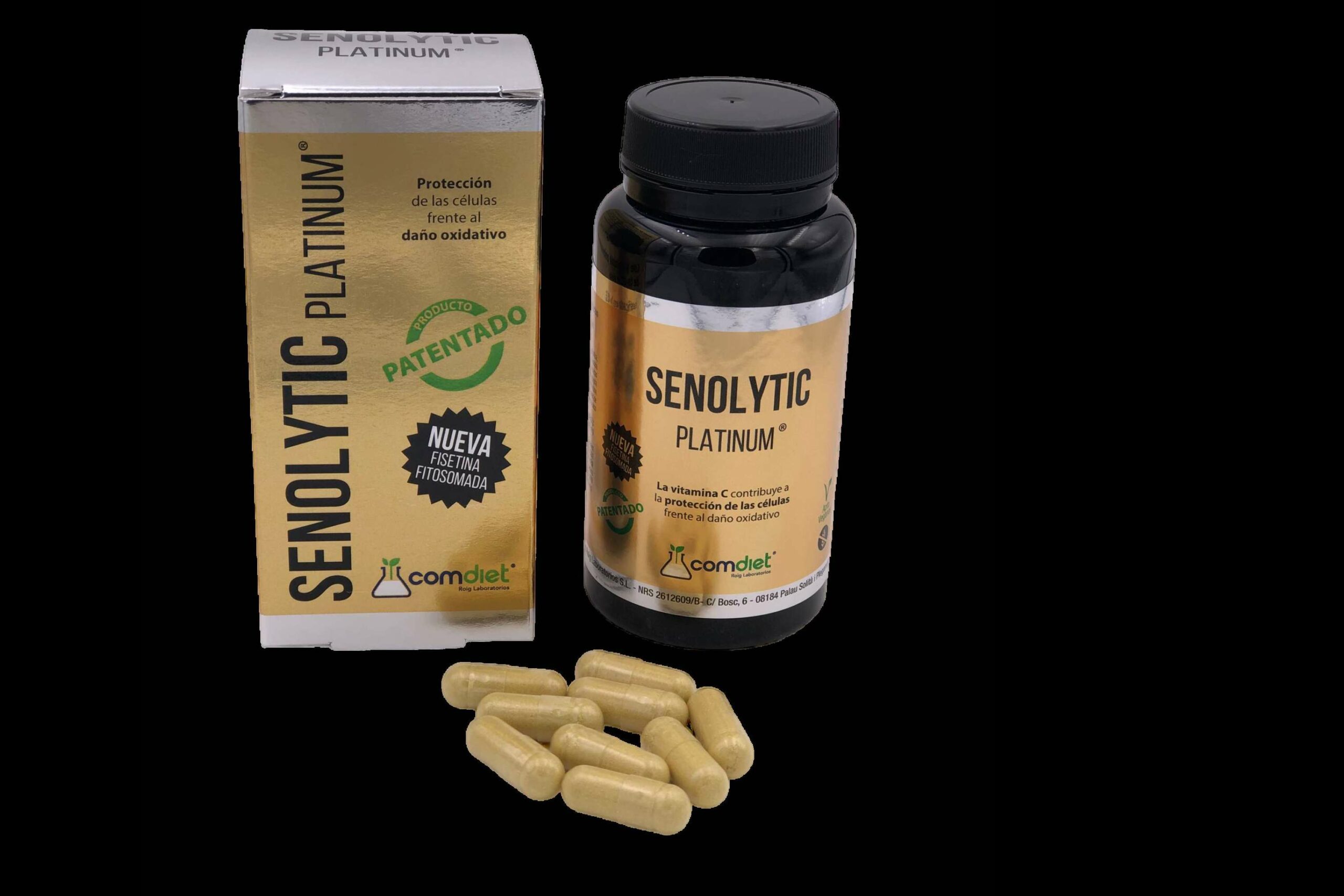 Cuidar de la salud con Senolytic Platinum, el complemento alimenticio de Comdiet Roig Laboratorios