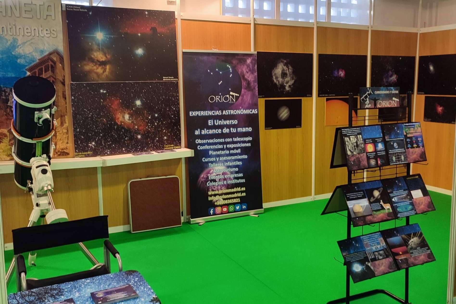 El impulso a la divulgación científica de Orión Madrid Astroturismo